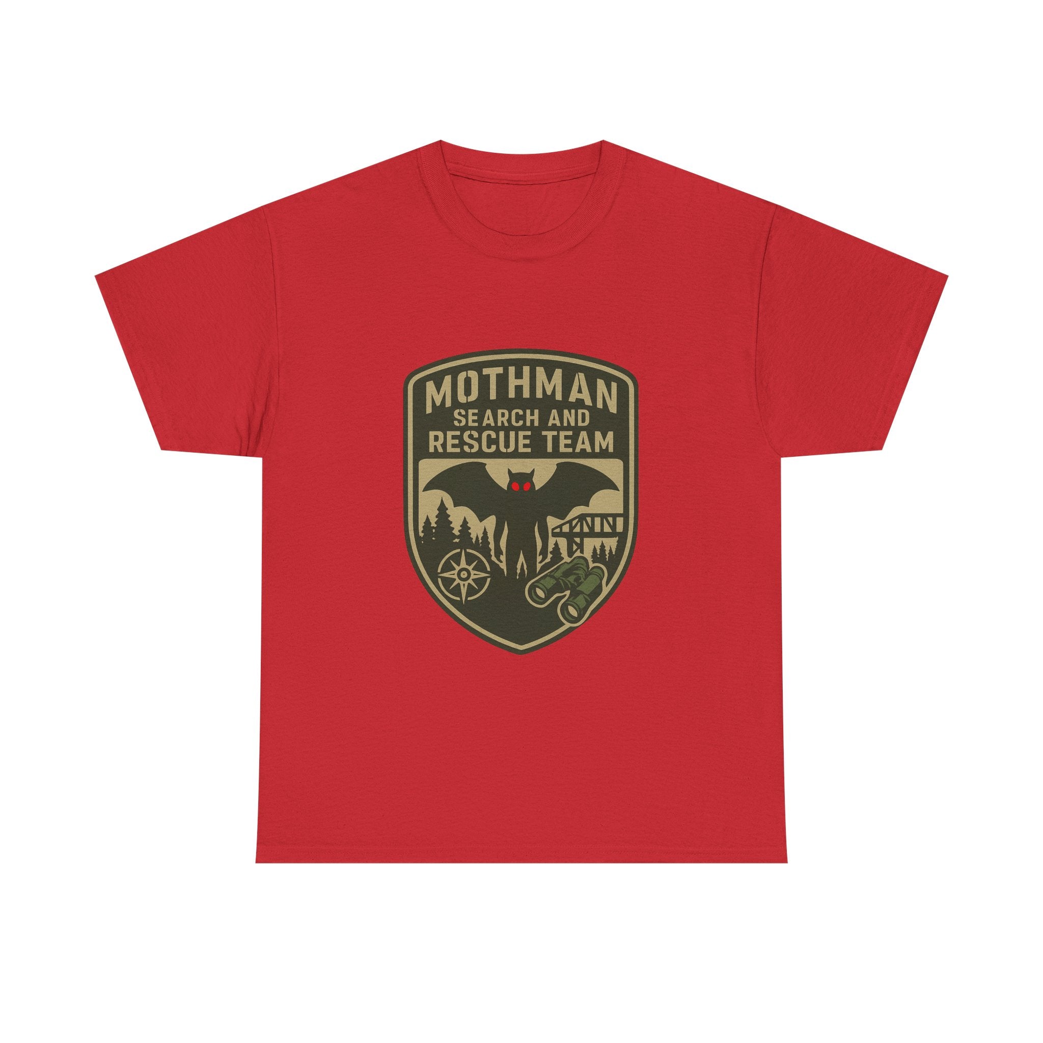 Mothman Search And Rescue Team T-Shirt | Unique Gift | Graphic Tee