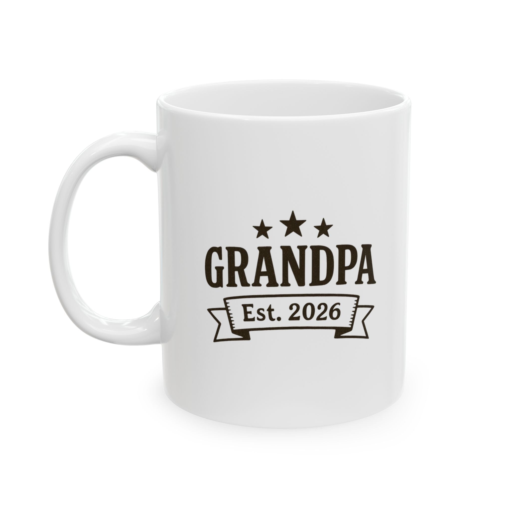 Grandpa Est 2026 New Grandpa Coffee Mug | Gift for Grandpa | Ceramic Mug