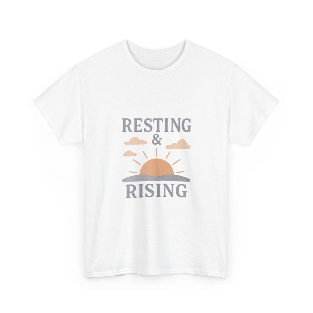 Burnout Survivor Resting And Rising T-Shirt | Unique Gift | Graphic Tee