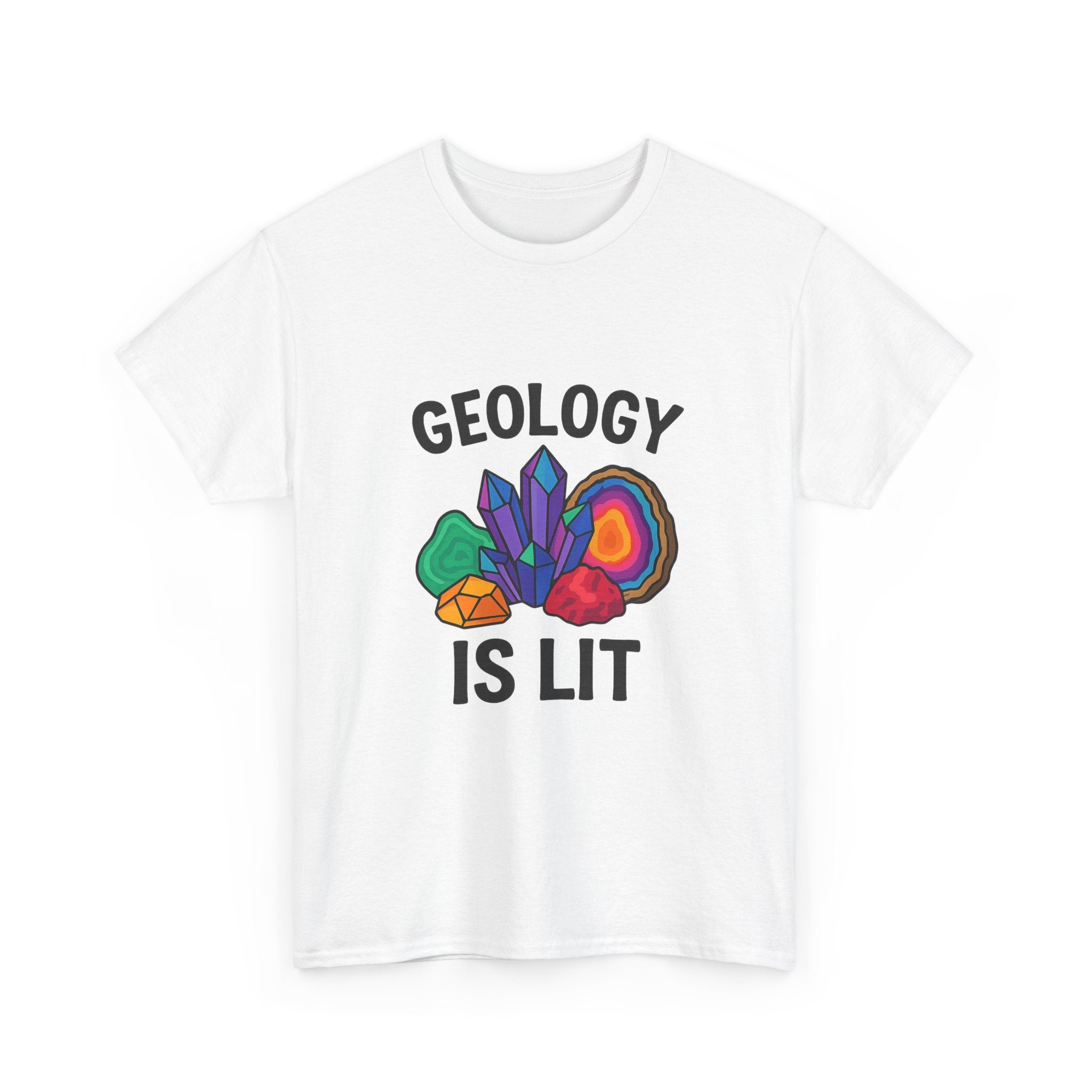 Rock Collector Geology Is Lit T-Shirt