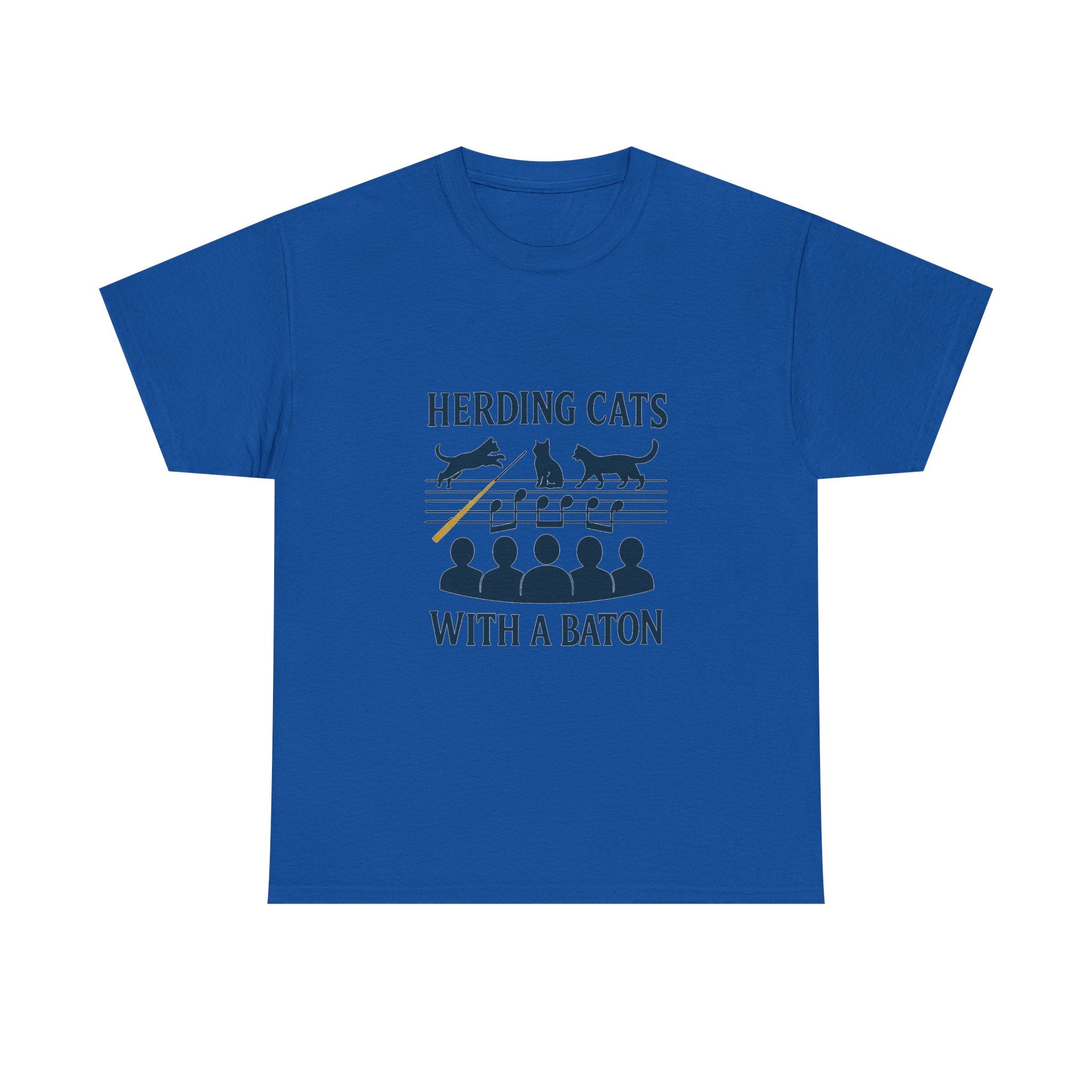 Choir Director Herding Cats With A Baton T-Shirt
