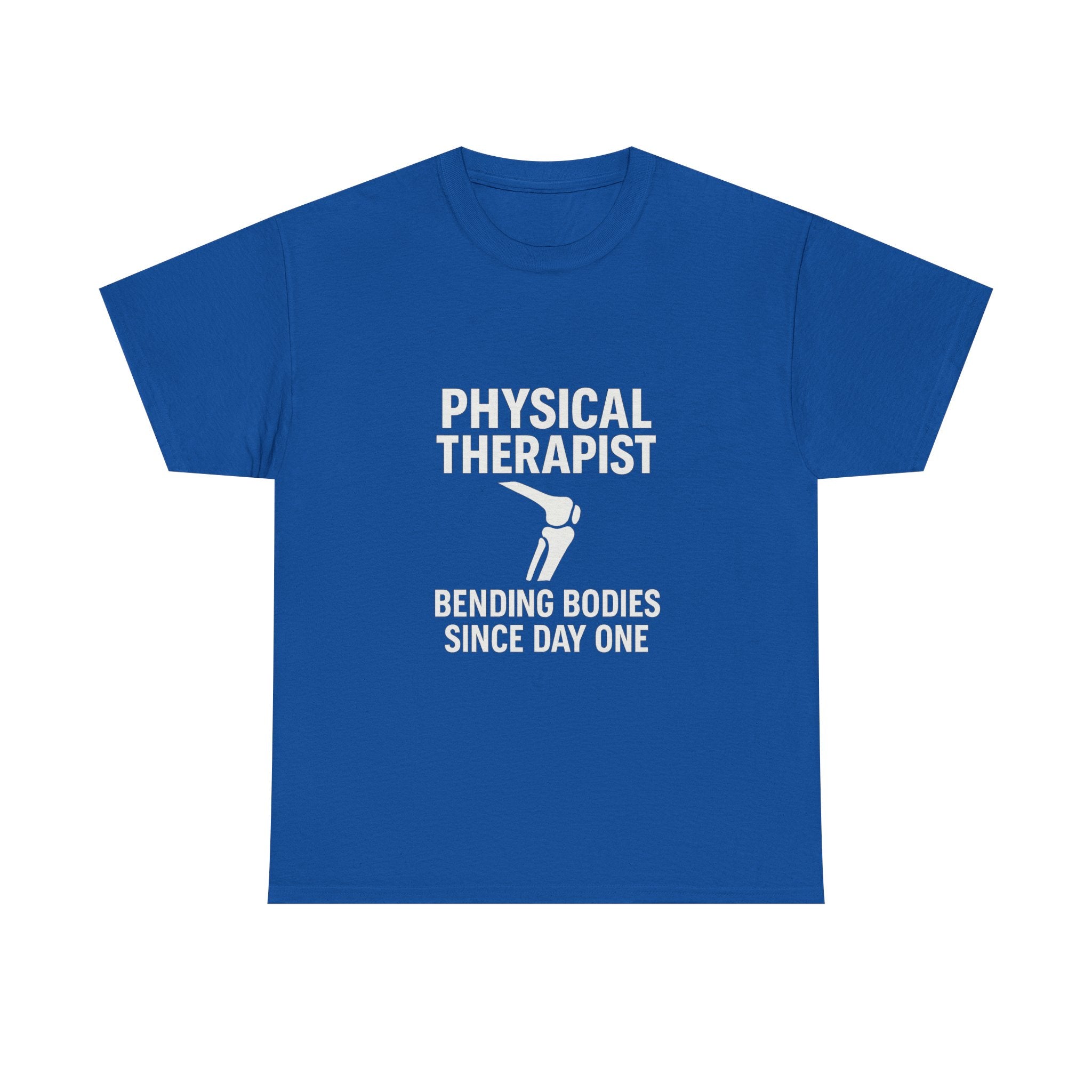 Physical Therapist Bending Bodies Since Day One T-Shirt | Unique Gift | Graphic Tee