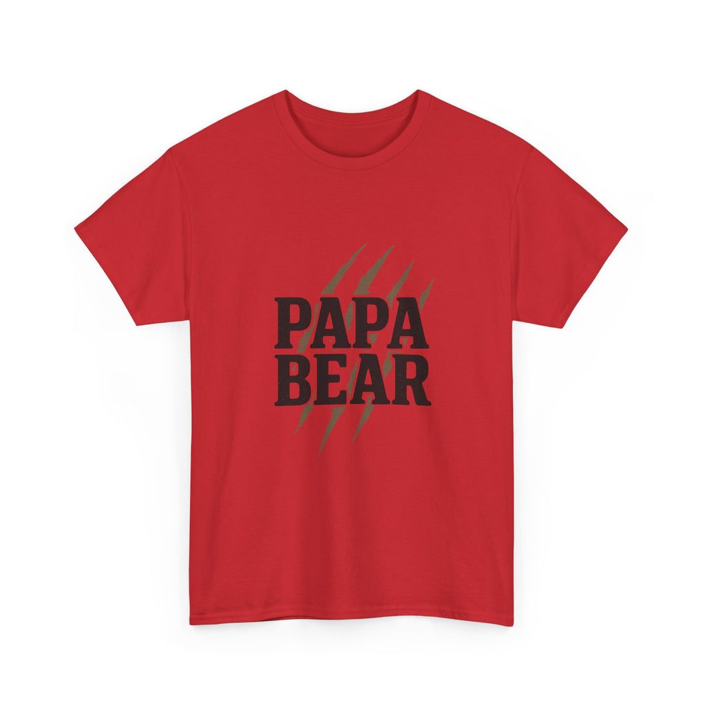 Papa Bear Grandfather T-Shirt | Unique Gift | Graphic Tee