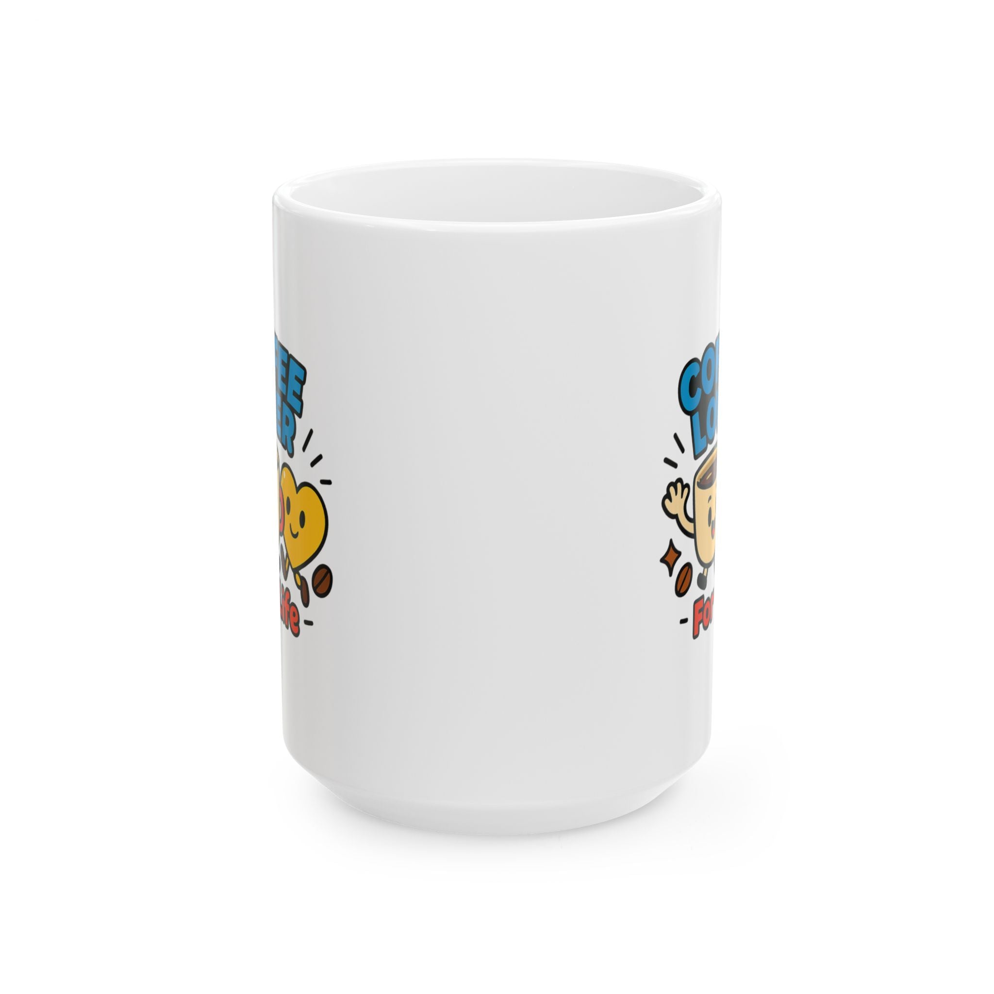 Coffee Lover For Life No Regrets Coffee Mug | Coffee Appreciation Gift | Ceramic Mug