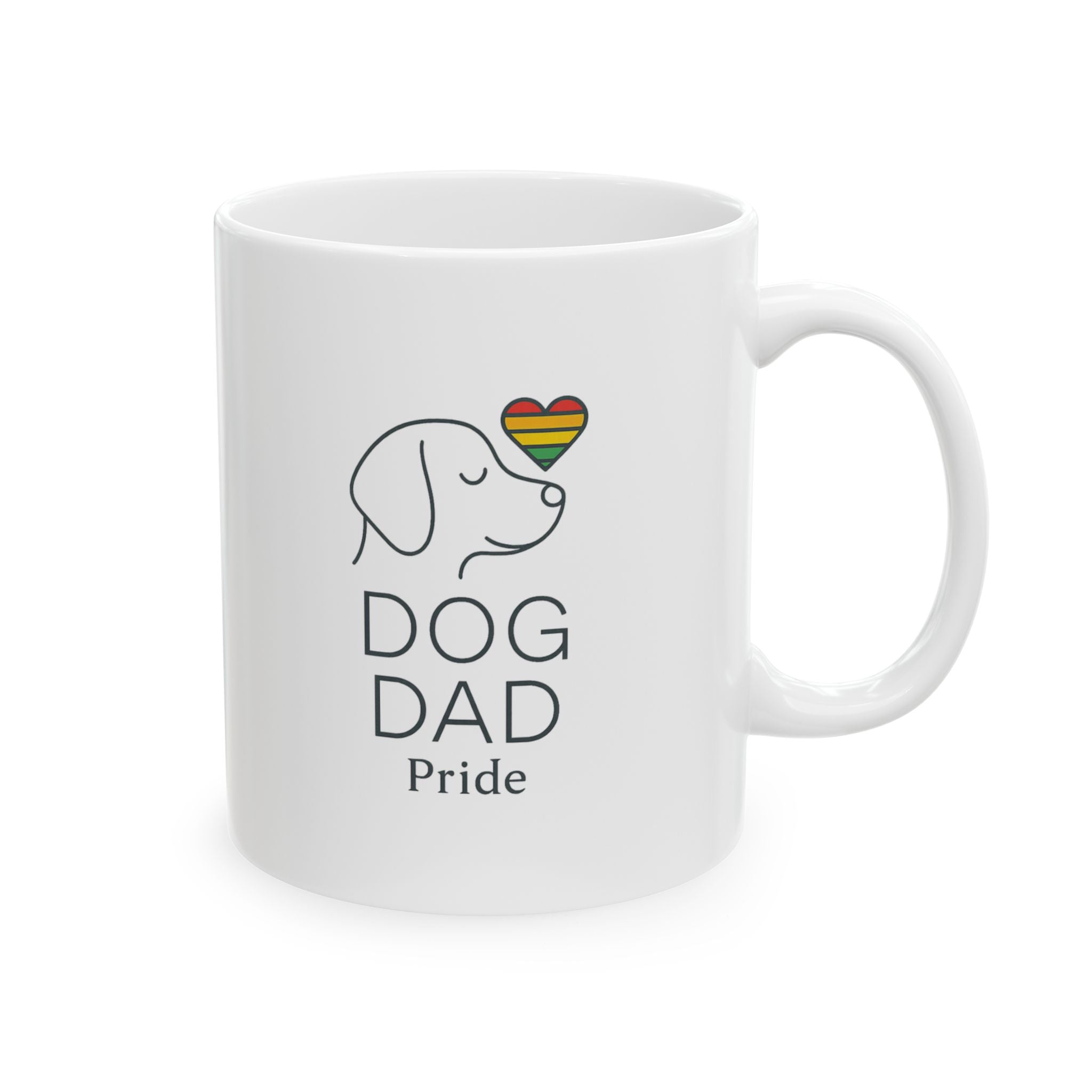 Dog Dad Cool Dog Coffee Mug | Dog Lover Gift | Ceramic Mug