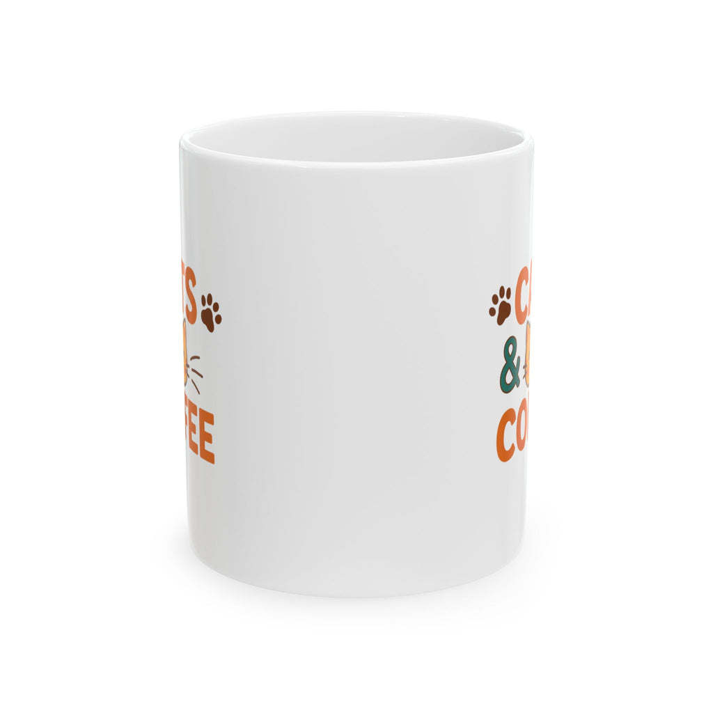 Cat Approves This Coffee Coffee Mug | Funny Cat And Coffee Gift | Ceramic Mug