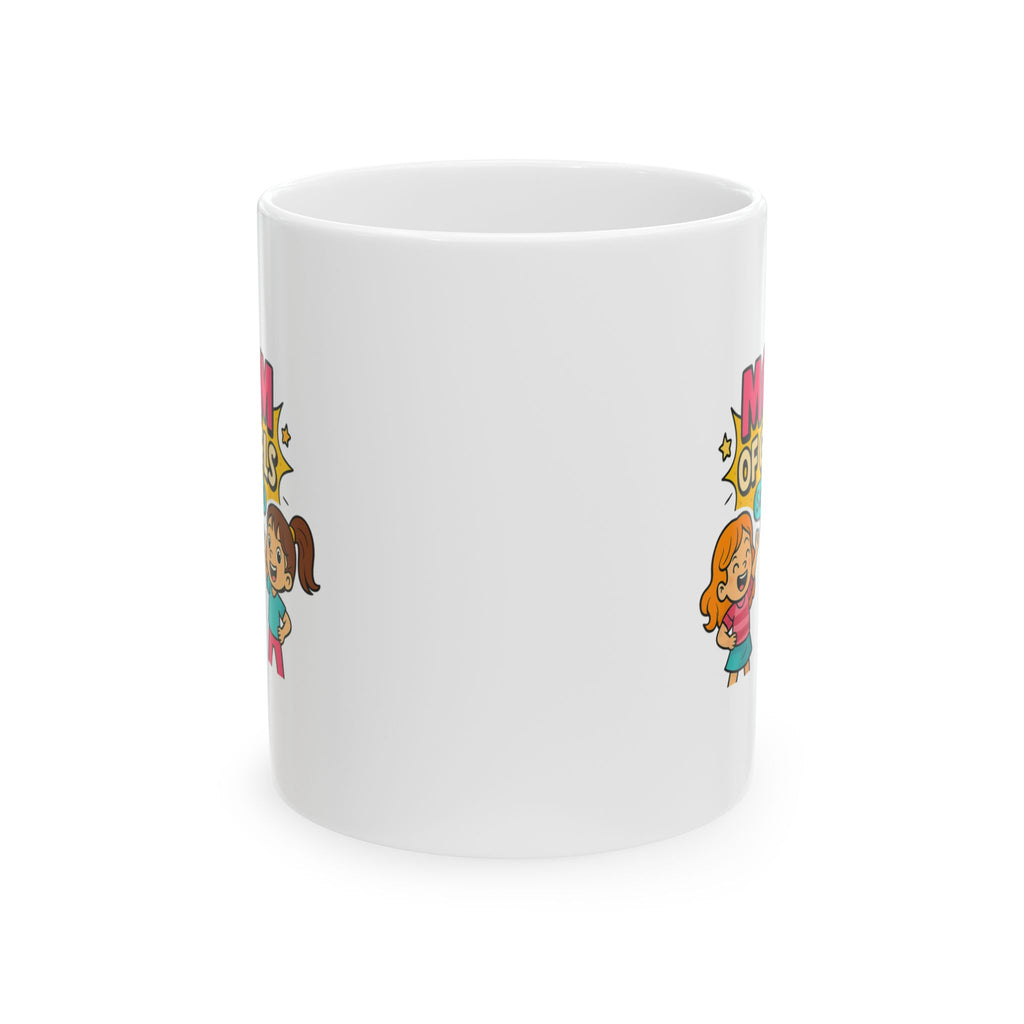Outnumbered By Sass Mom Of Girls Coffee Mug | Funny Mom Gift | Ceramic Mug