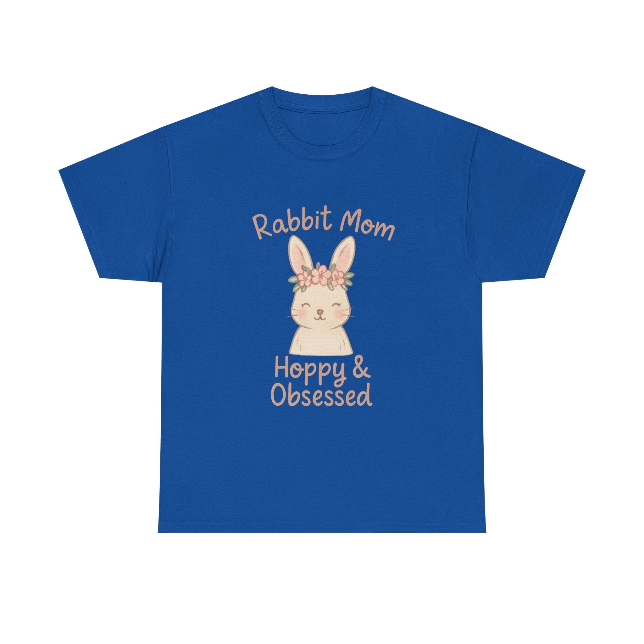 Rabbit Mom Hoppy And Obsessed T-Shirt | Gift for Mom | Graphic Tee