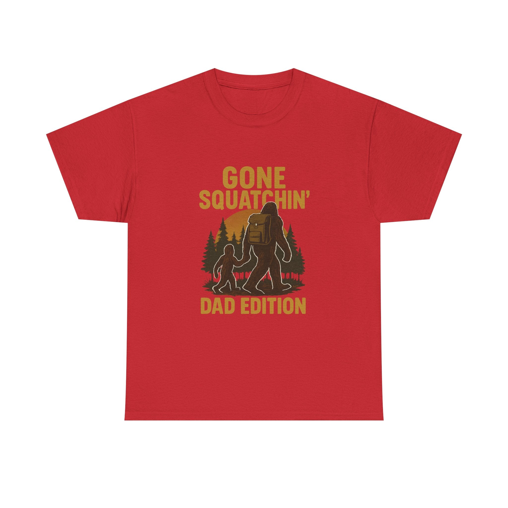 Gone Squatchin Dad Edition T-Shirt | Gift for Dad | Graphic Tee
