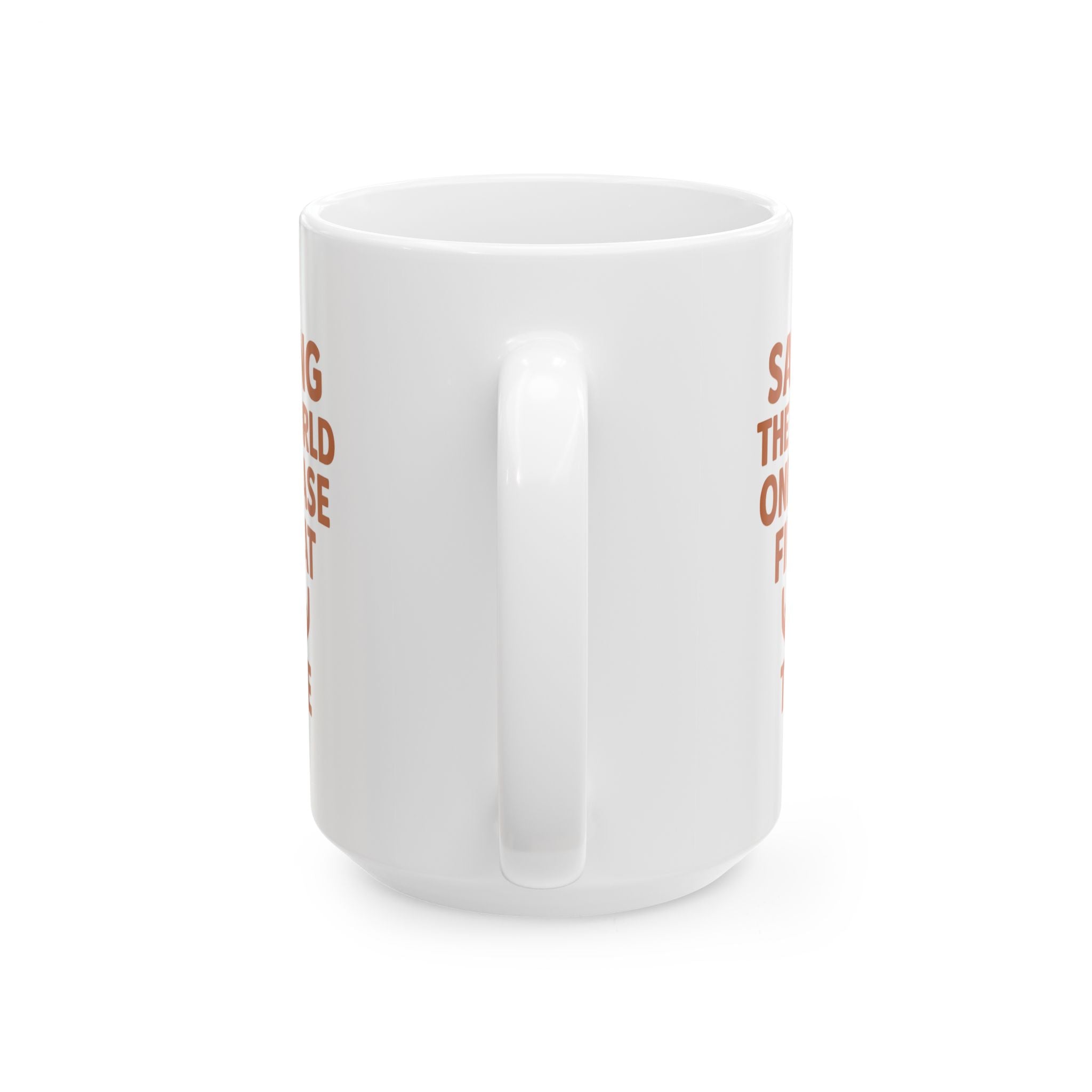 Social Worker Saving The World One Case File At A Time Coffee Mug | Unique Gift | Ceramic Mug