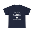 Fueled by Coffee Tiny Humans Teacher T-Shirt | Teacher Gift | Graphic Tee