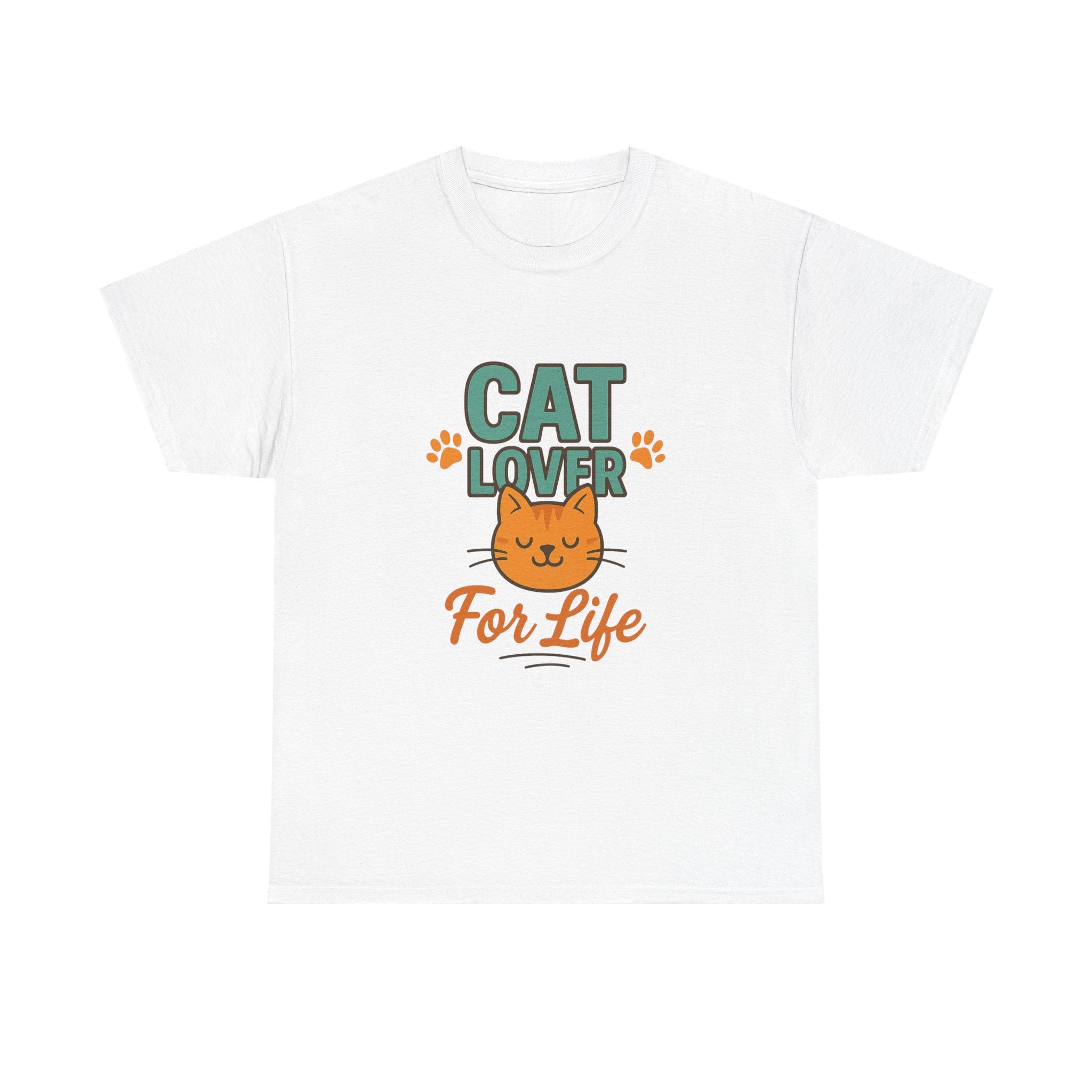 Cats Are My Happy Place T-Shirt | Cat Lover Gift | Graphic Tee