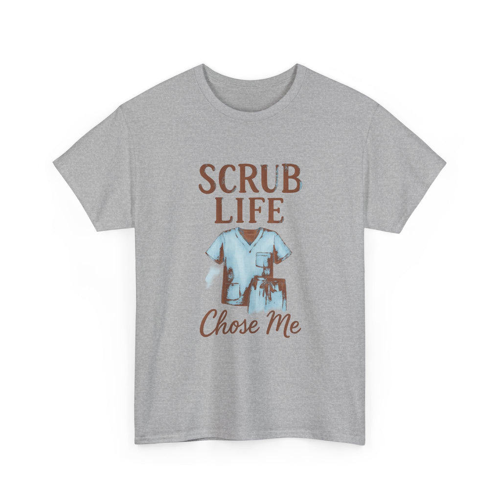 Scrubs On Coffee In Nurse Mode T-Shirt | Funny Nurse Humor | Graphic Tee