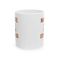 Yoga Teacher Namaste Then Espresso Coffee Mug | Teacher Gift | Ceramic Mug