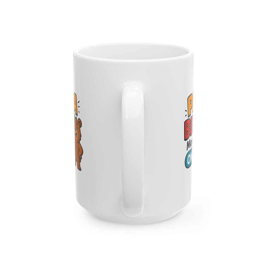 Papa Bear Mode Permanently Activated Coffee Mug | Funny Dad Gift | Ceramic Mug