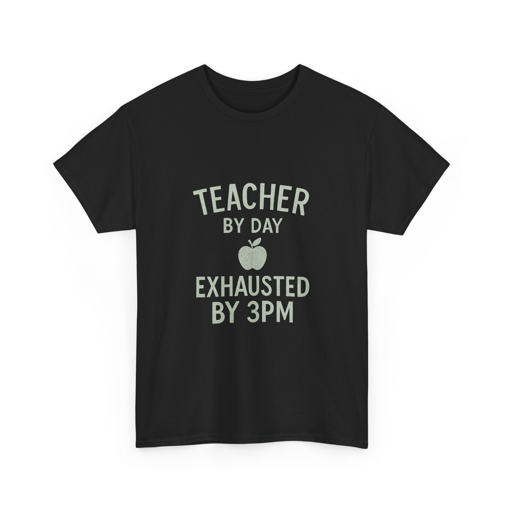 Teacher By Day Exhausted By 3PM T-Shirt | Teacher Gift | Graphic Tee