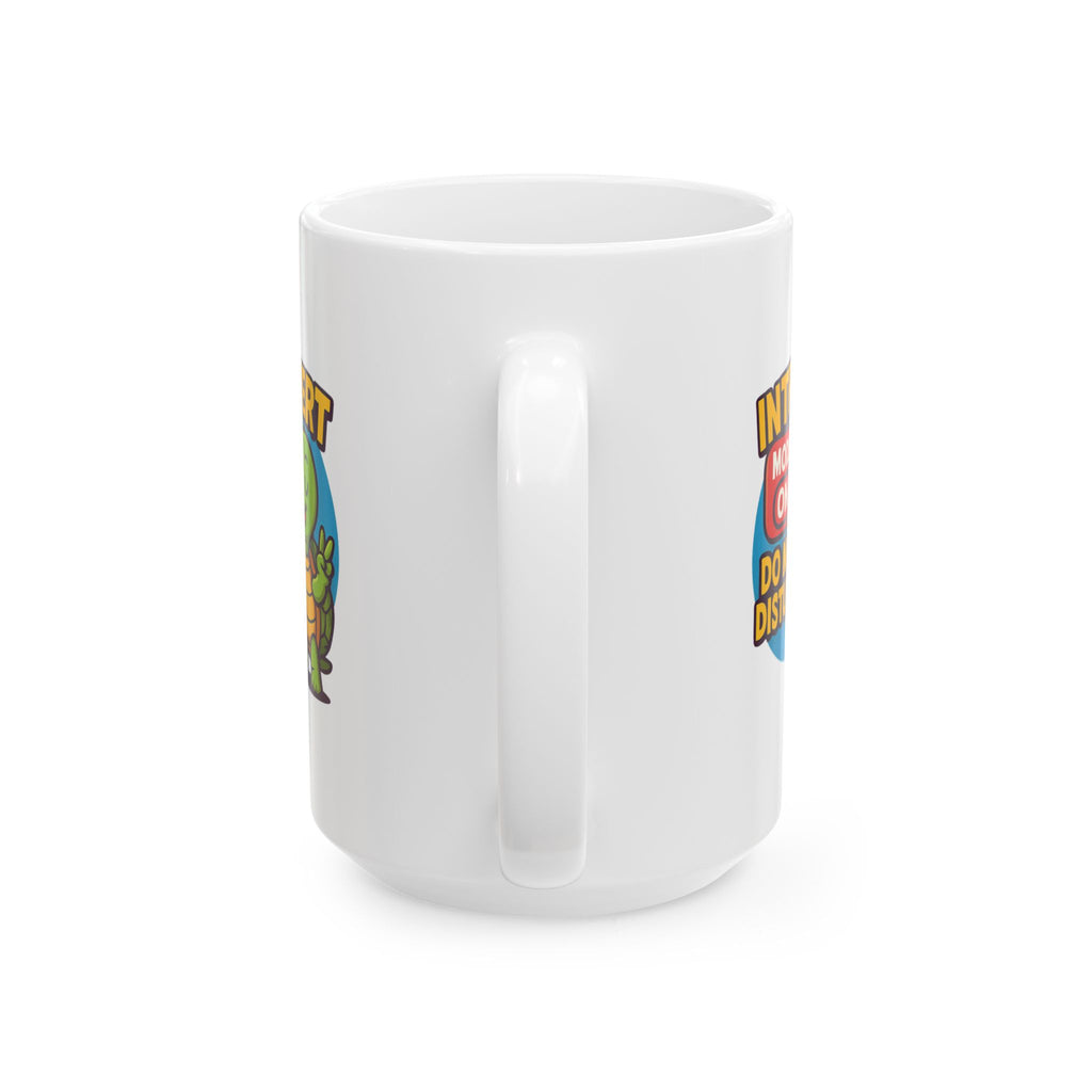 Certified Introvert No New Friends Coffee Mug | Funny Introvert Gift | Ceramic Mug