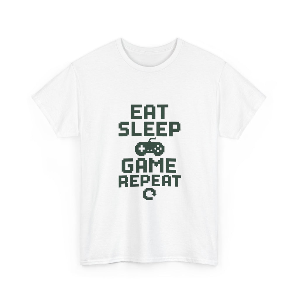 Gamer Eat Sleep Game Repeat T-Shirt | Unique Gift | Graphic Tee