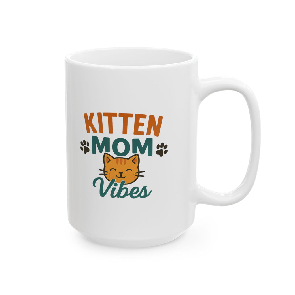 Life Goal Surrounded By Kittens Coffee Mug | Cat Lover Humor | Ceramic Mug