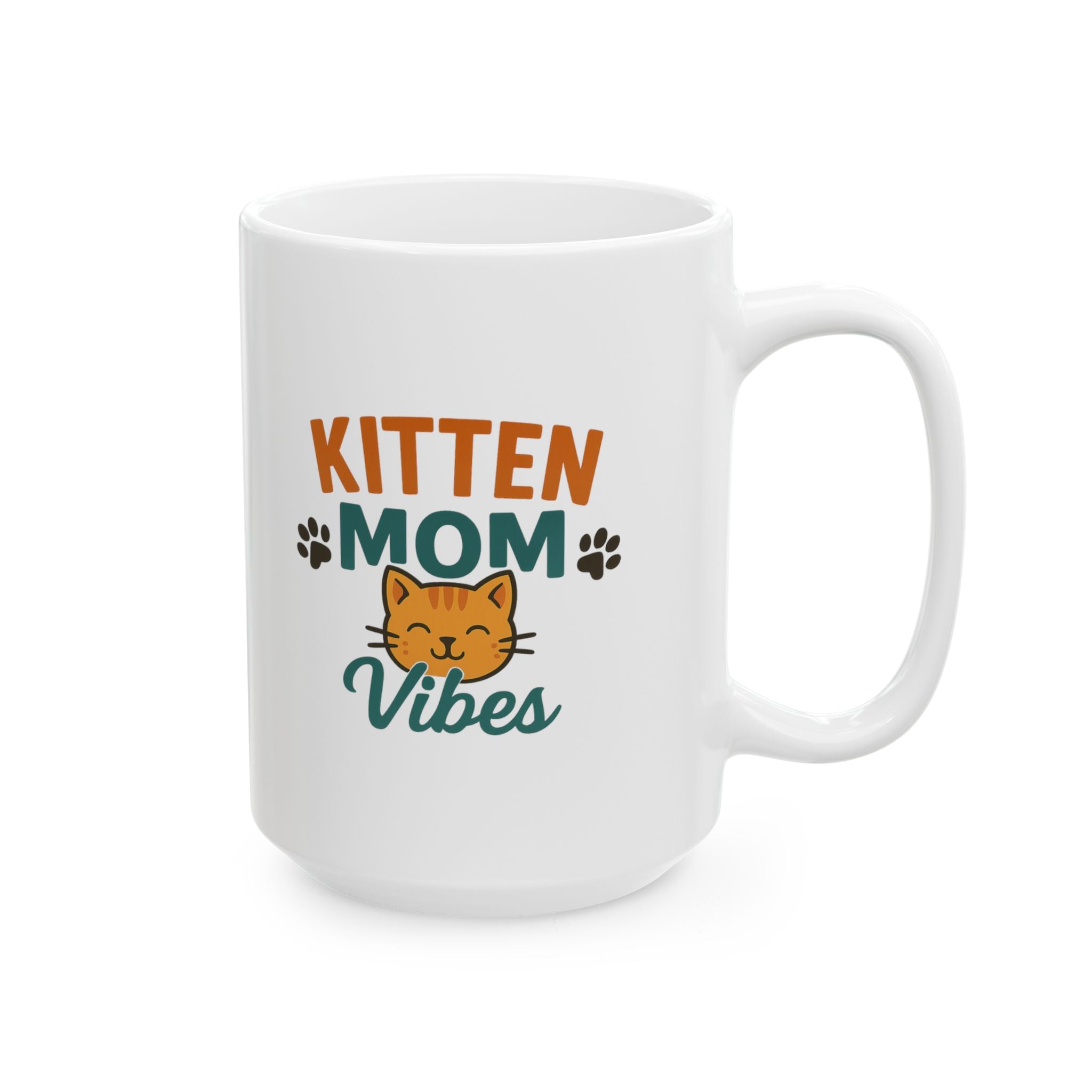 Life Goal Surrounded By Kittens Coffee Mug | Cat Lover Humor | Ceramic Mug