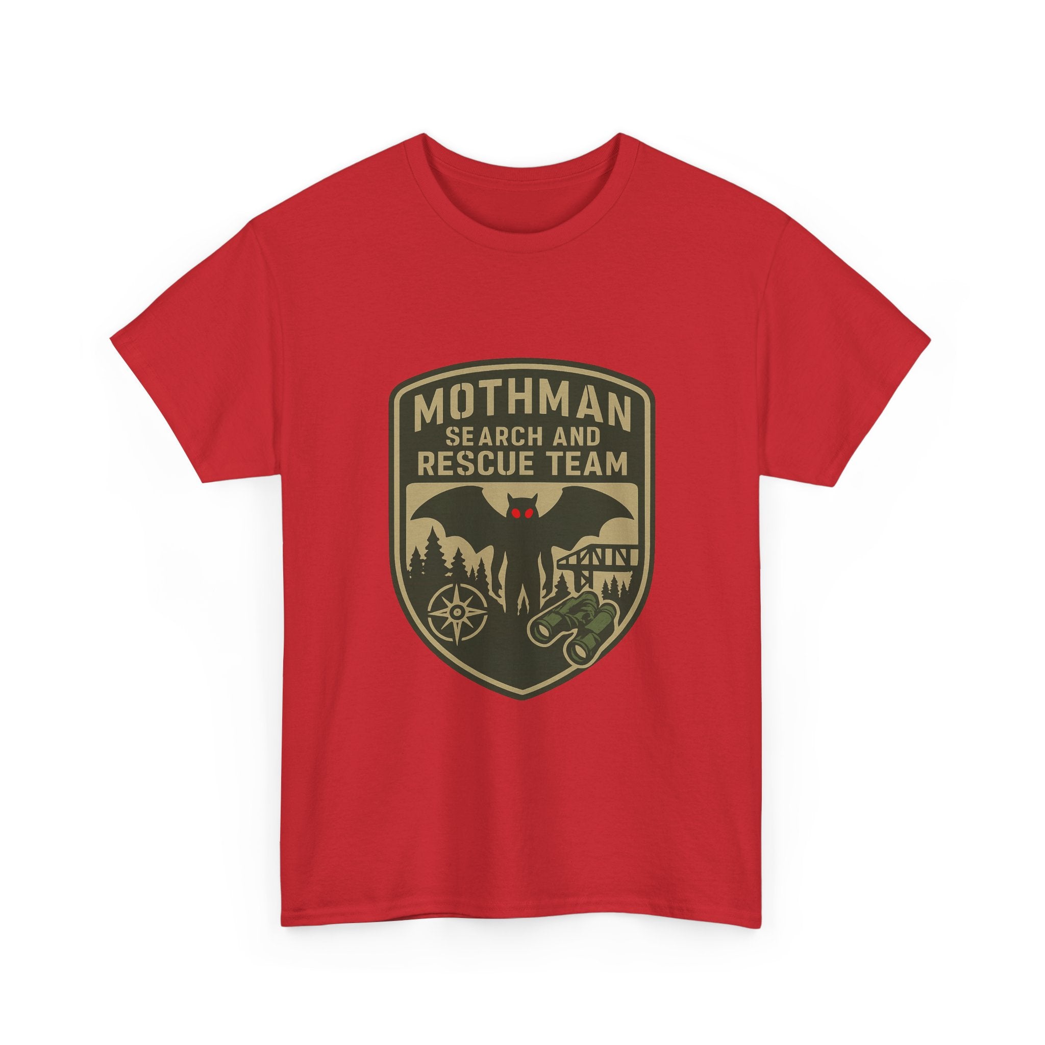 Mothman Search And Rescue Team T-Shirt | Unique Gift | Graphic Tee