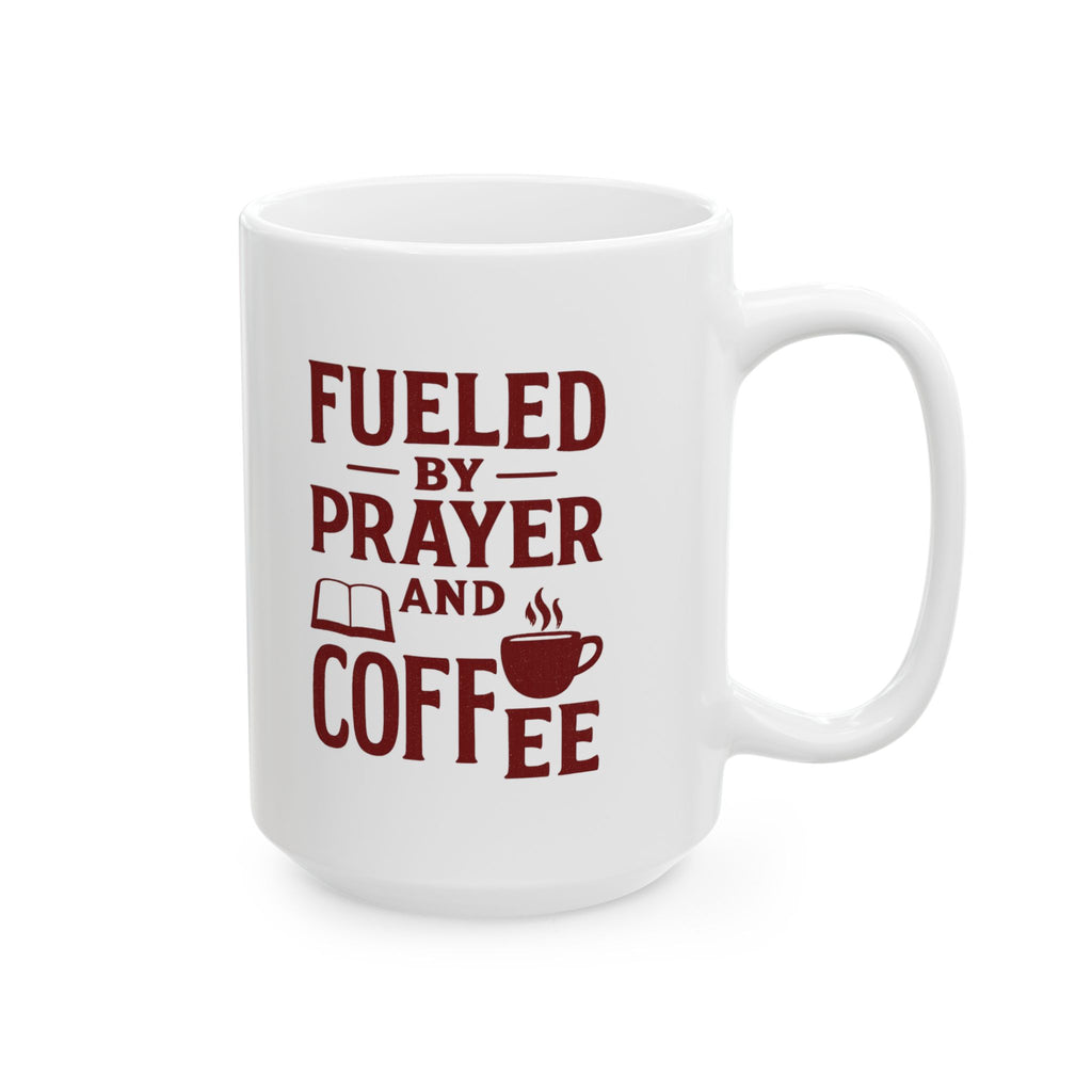Pastor Preaching The Word Fueled By Prayer And Coffee Coffee Mug | Coffee Lover Gift | Ceramic Mug