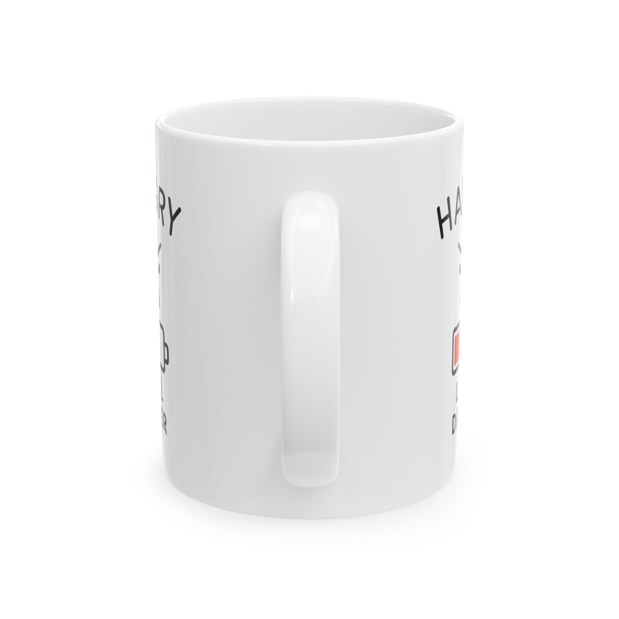 Hungry And Angry About It Hangry Coffee Mug | Funny Gift | Ceramic Mug