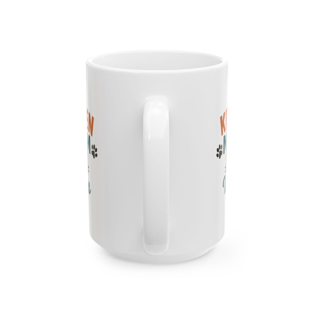 Life Goal Surrounded By Kittens Coffee Mug | Cat Lover Humor | Ceramic Mug
