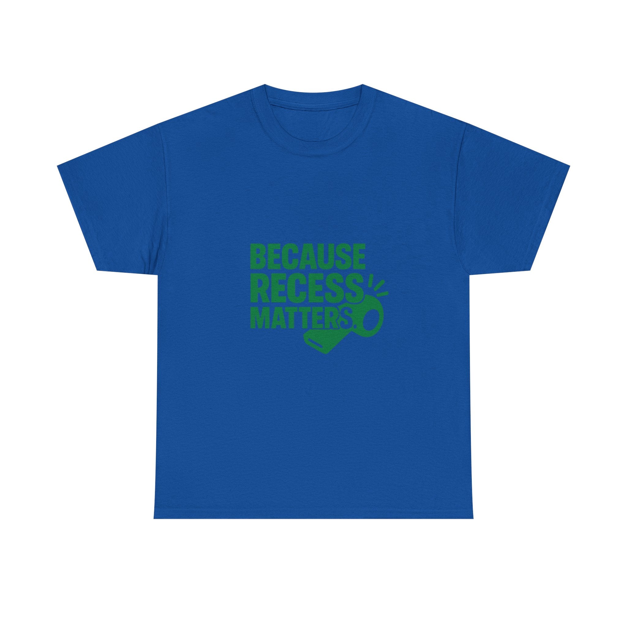 PE Teacher Because Recess Matters T-Shirt | Teacher Gift | Graphic Tee