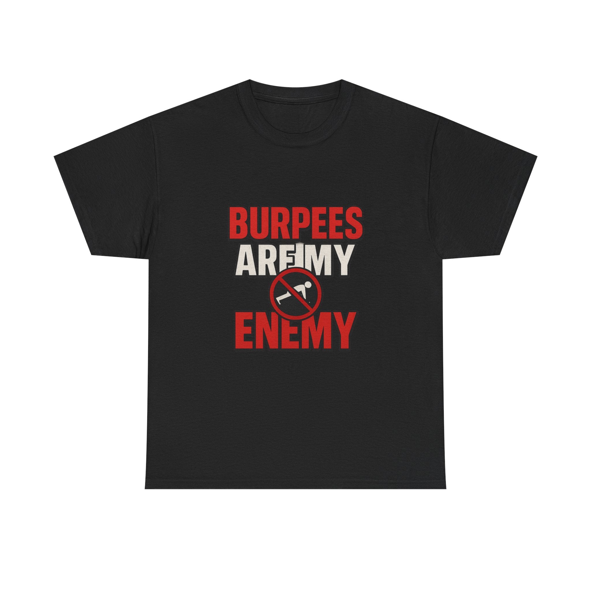 Bootcamp Veteran Burpees Are My Enemy T-Shirt | Veteran Gift | Graphic Tee