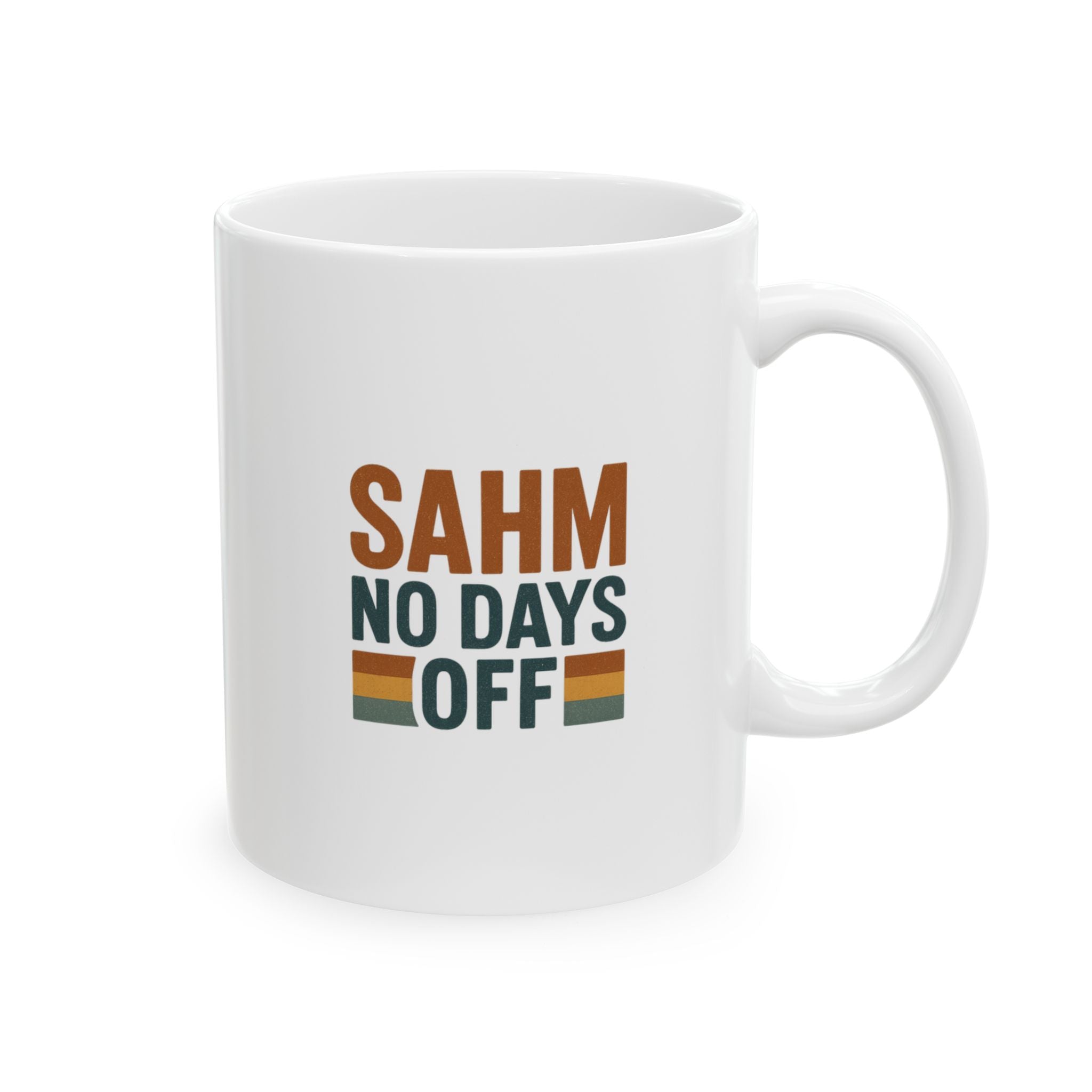 SAHM Running This Whole Show Coffee Mug | Funny Stay At Home Mom Gift | Ceramic Mug