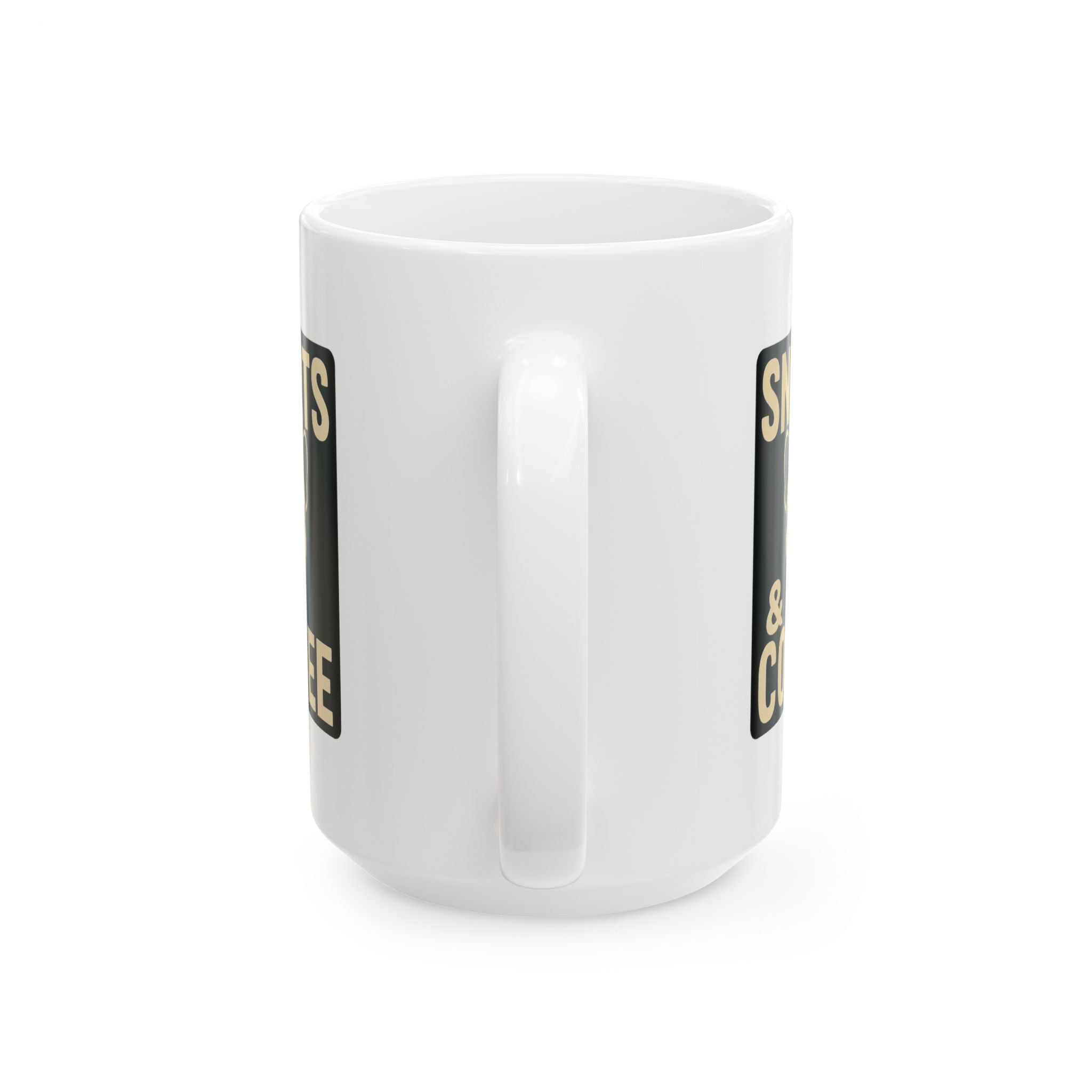 French Bulldog Dad Snorts And Coffee Coffee Mug | Dog Lover Gift | Ceramic Mug
