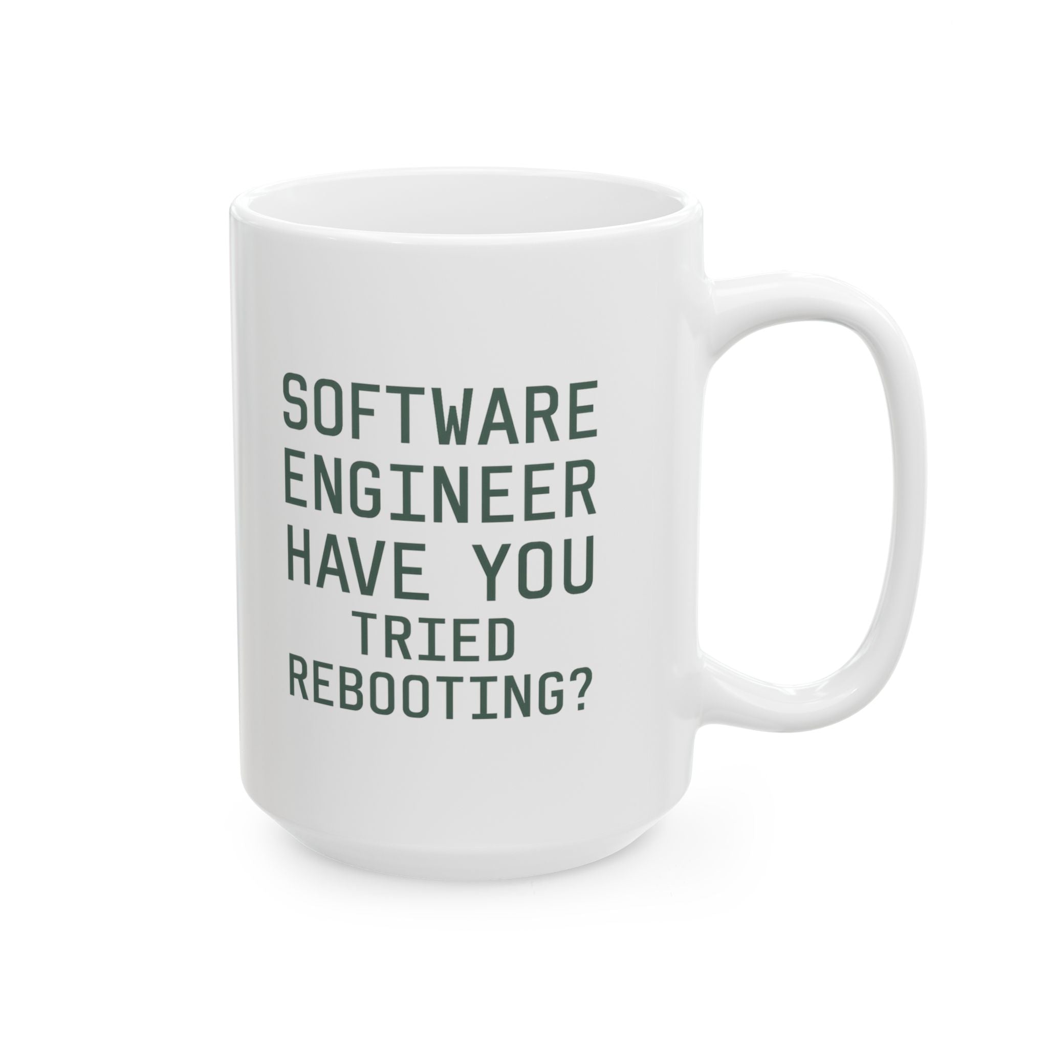 Software Engineer Please Reboot Coffee Mug | Unique Gift | Ceramic Mug