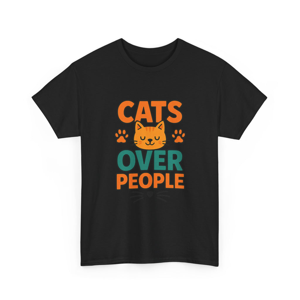 Cats Are My People T-Shirt | Funny Cat Lover Gift | Graphic Tee