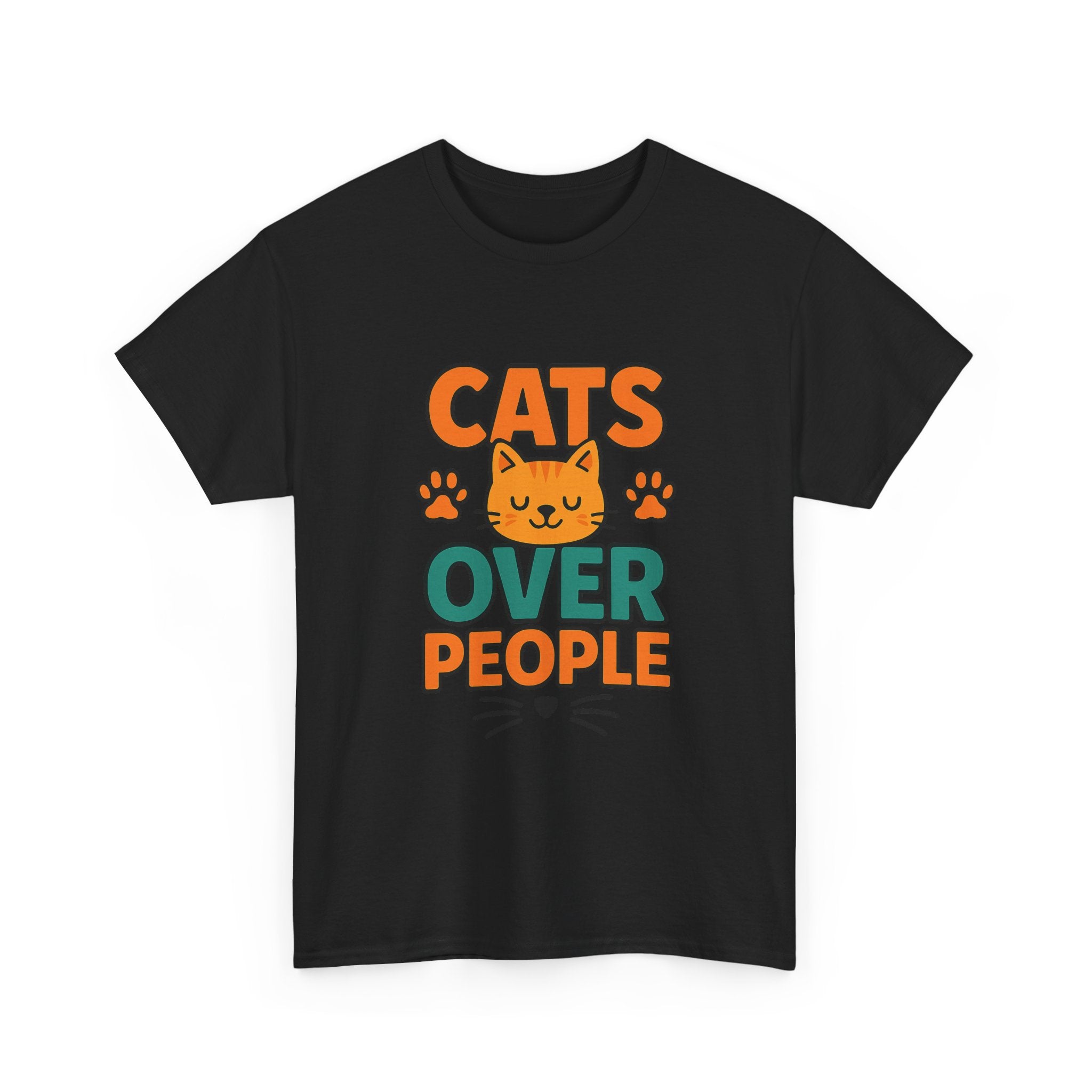 Cats Are My People T-Shirt | Funny Cat Lover Gift | Graphic Tee