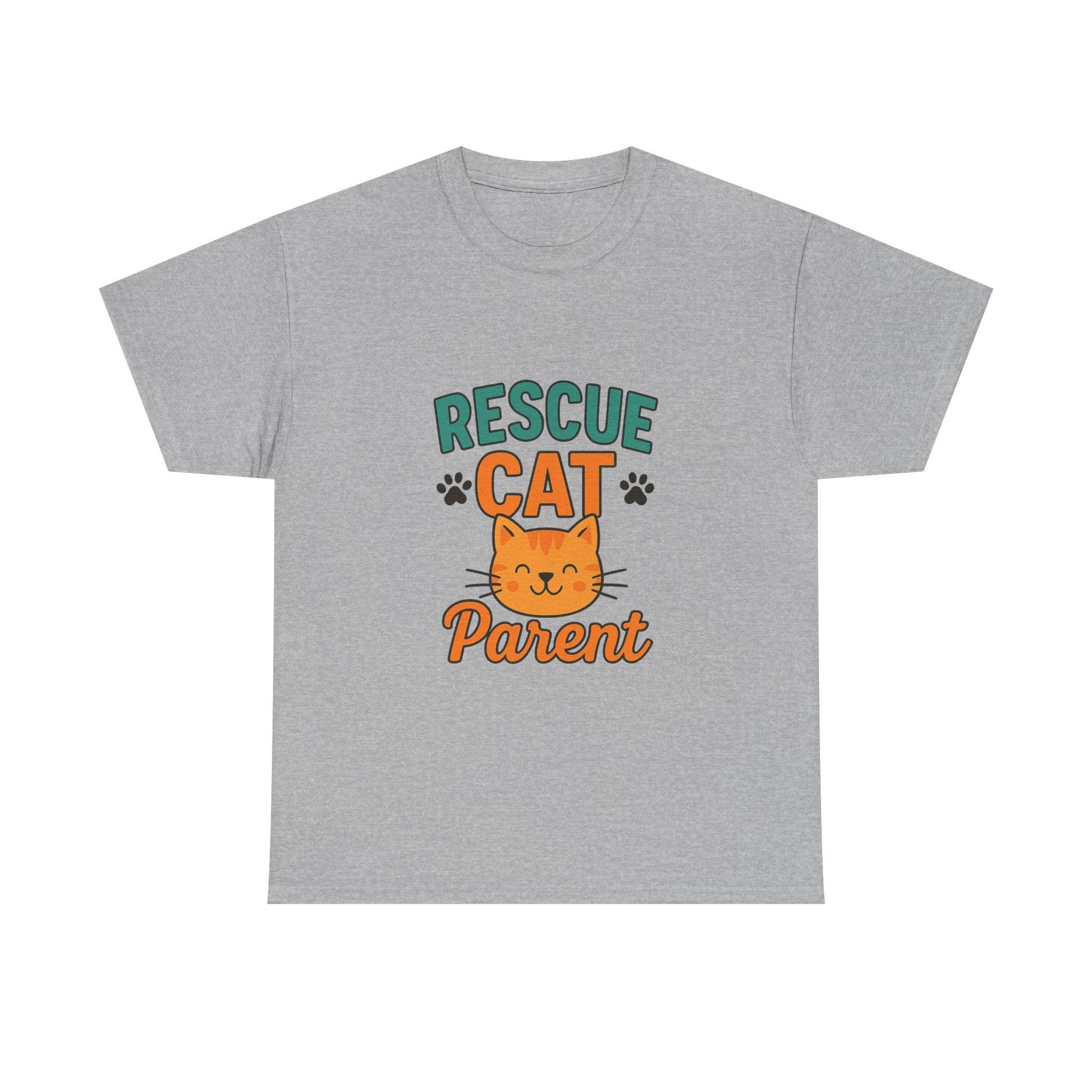 My Cat Rescued Me Too T-Shirt | Rescue Cat Appreciation | Graphic Tee