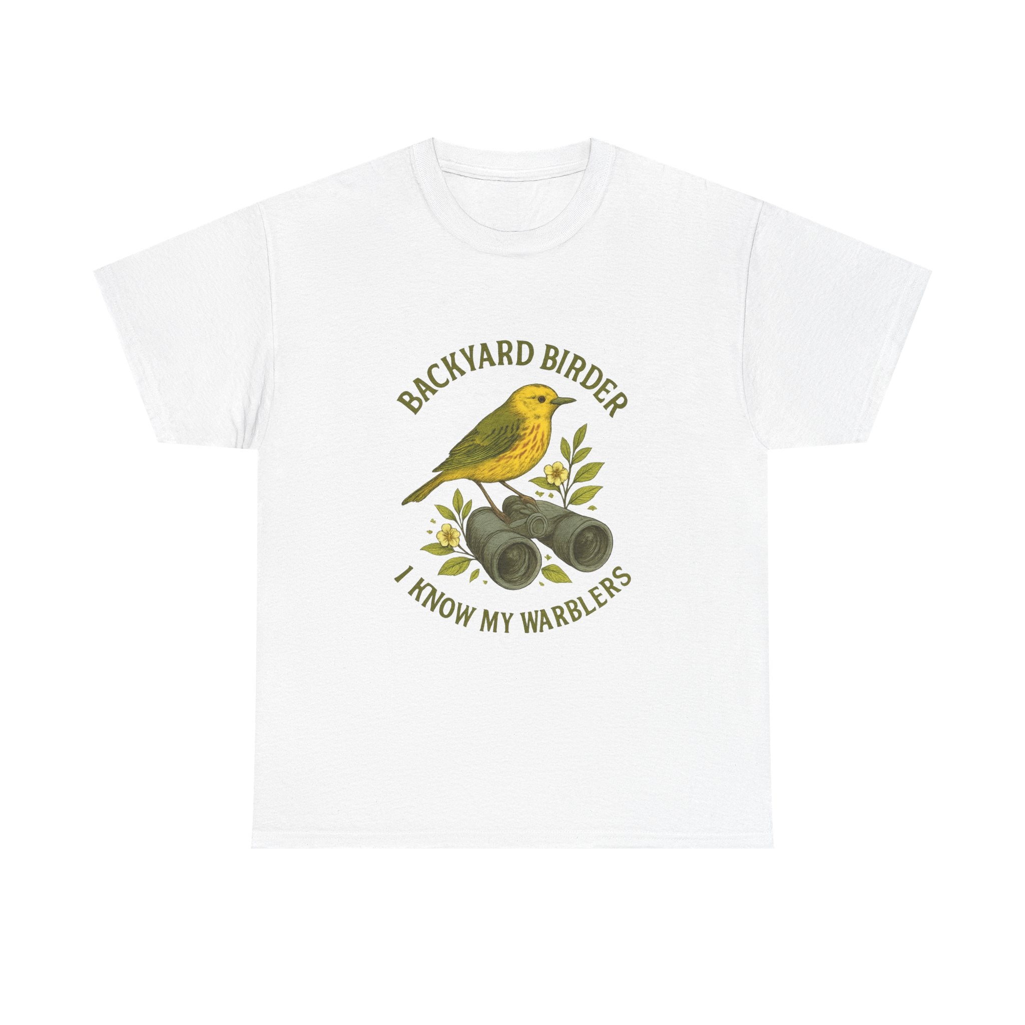 Backyard Birder I Know My Warblers T-Shirt | Bird Lover Gift | Graphic Tee