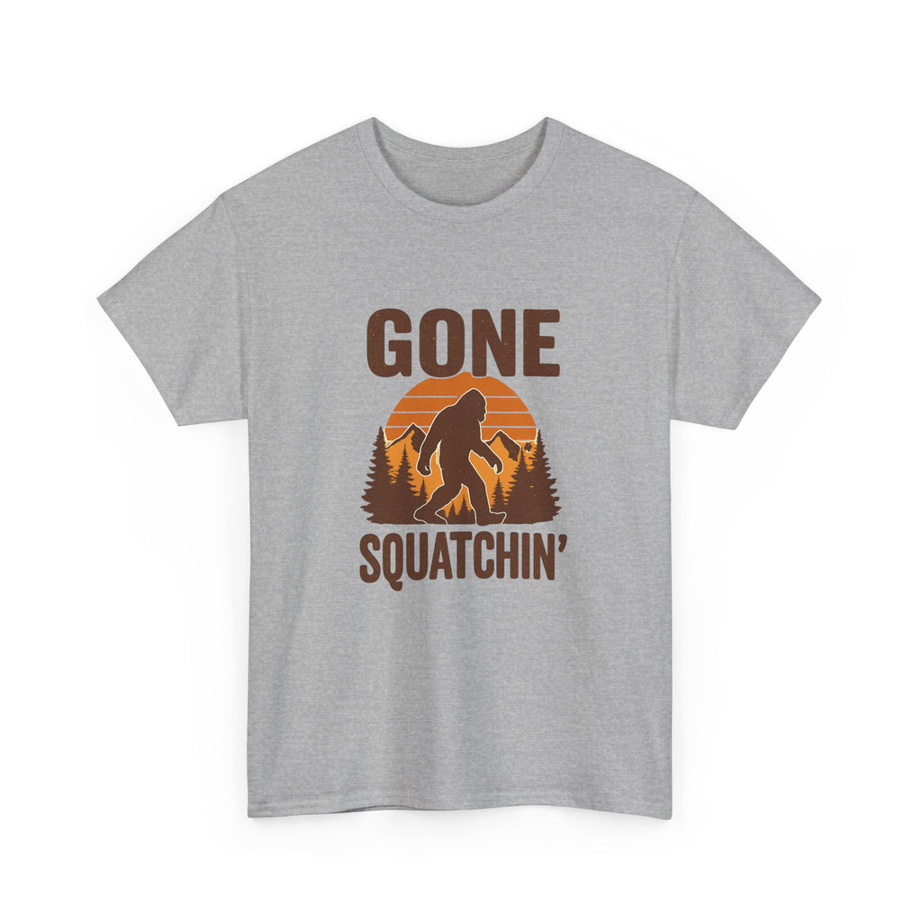 Gone Squatchin Classic Bigfoot T-Shirt | Unique Gift | Graphic Tee