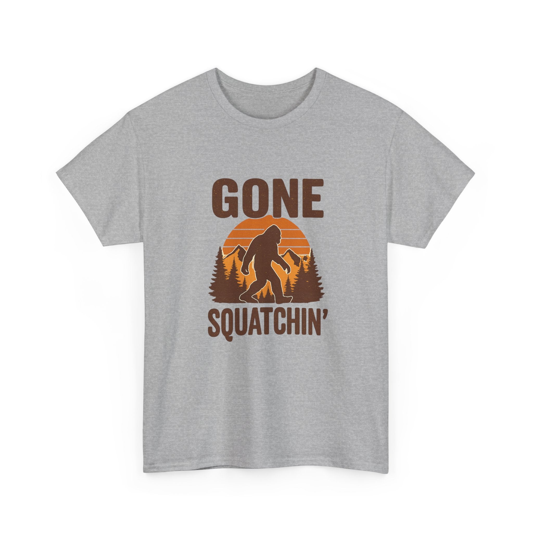 Gone Squatchin Classic Bigfoot T-Shirt | Unique Gift | Graphic Tee