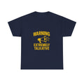 Extrovert Warning Extremely Talkative T-Shirt | Unique Gift | Graphic Tee
