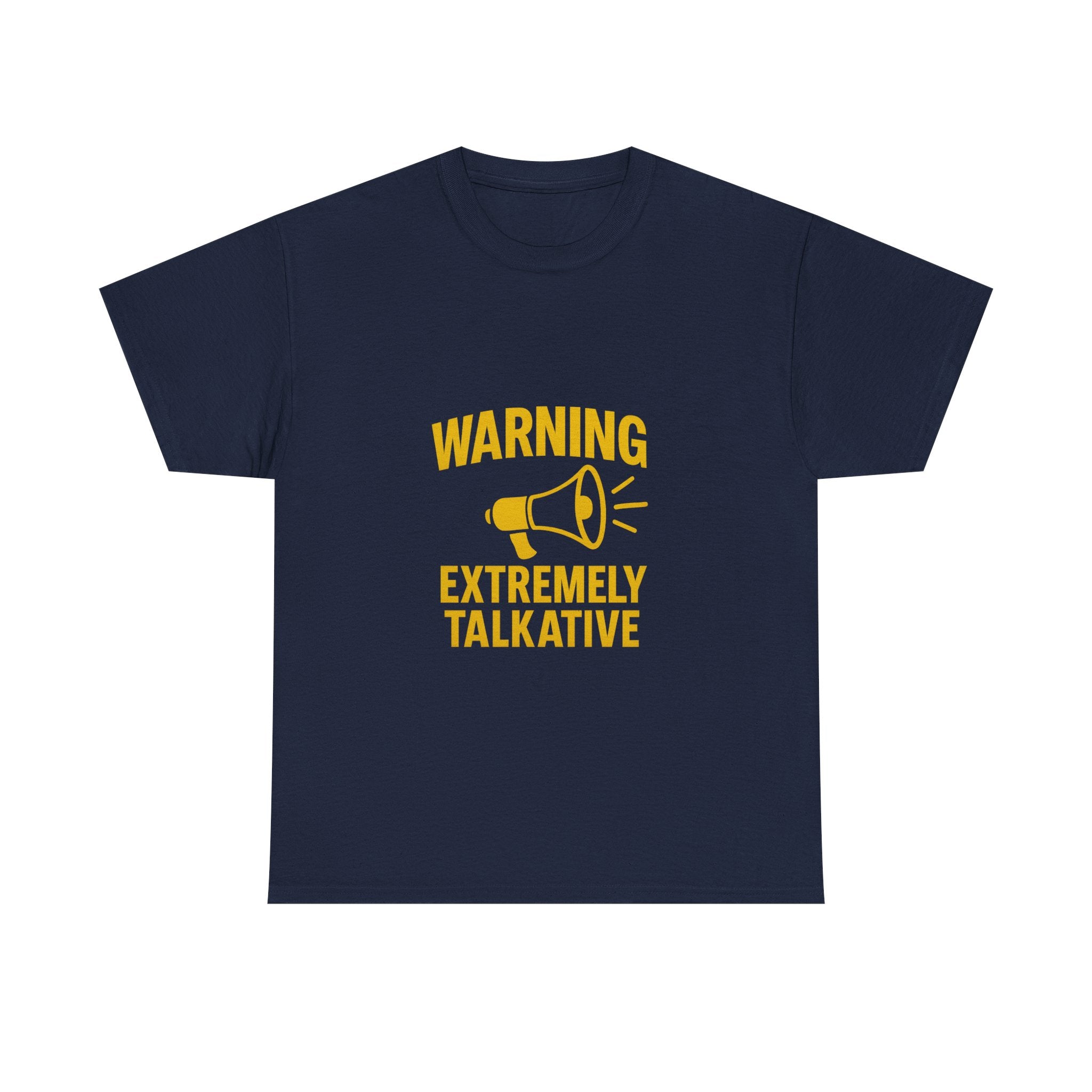 Extrovert Warning Extremely Talkative T-Shirt | Unique Gift | Graphic Tee