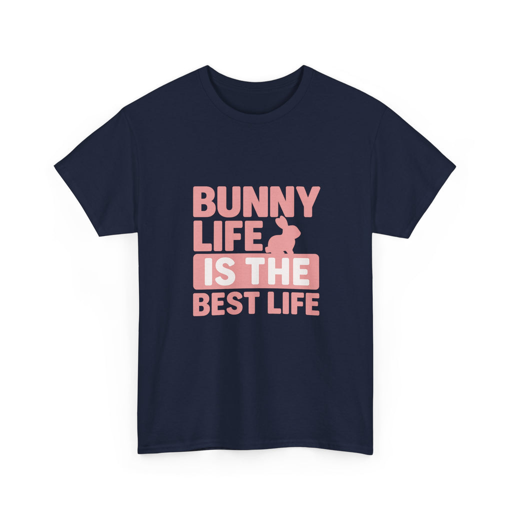 Rabbit Mom Bunny Life Is The Best Life T-Shirt | Gift for Mom | Graphic Tee