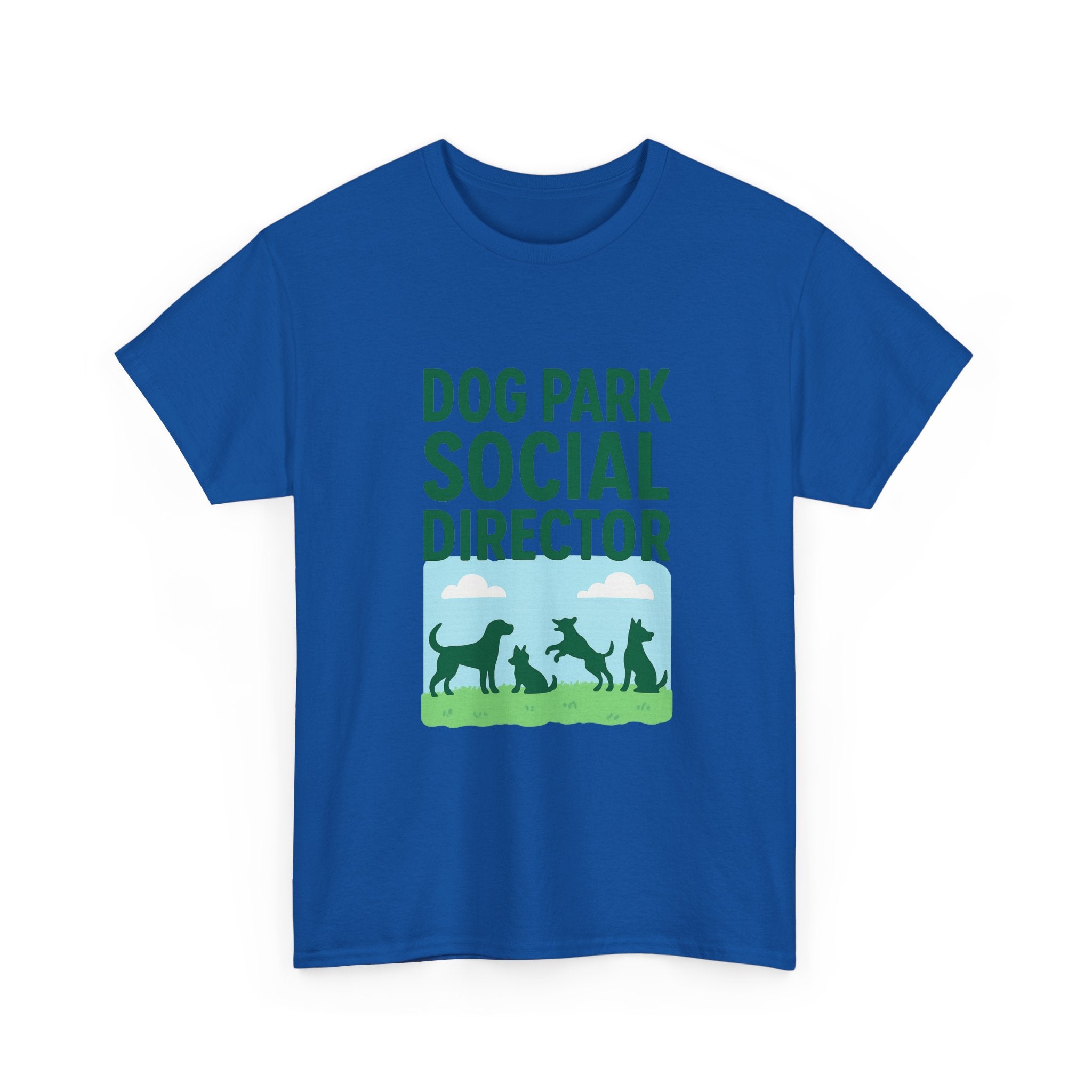 Dog Park Social Director T-Shirt | Dog Lover Gift | Graphic Tee