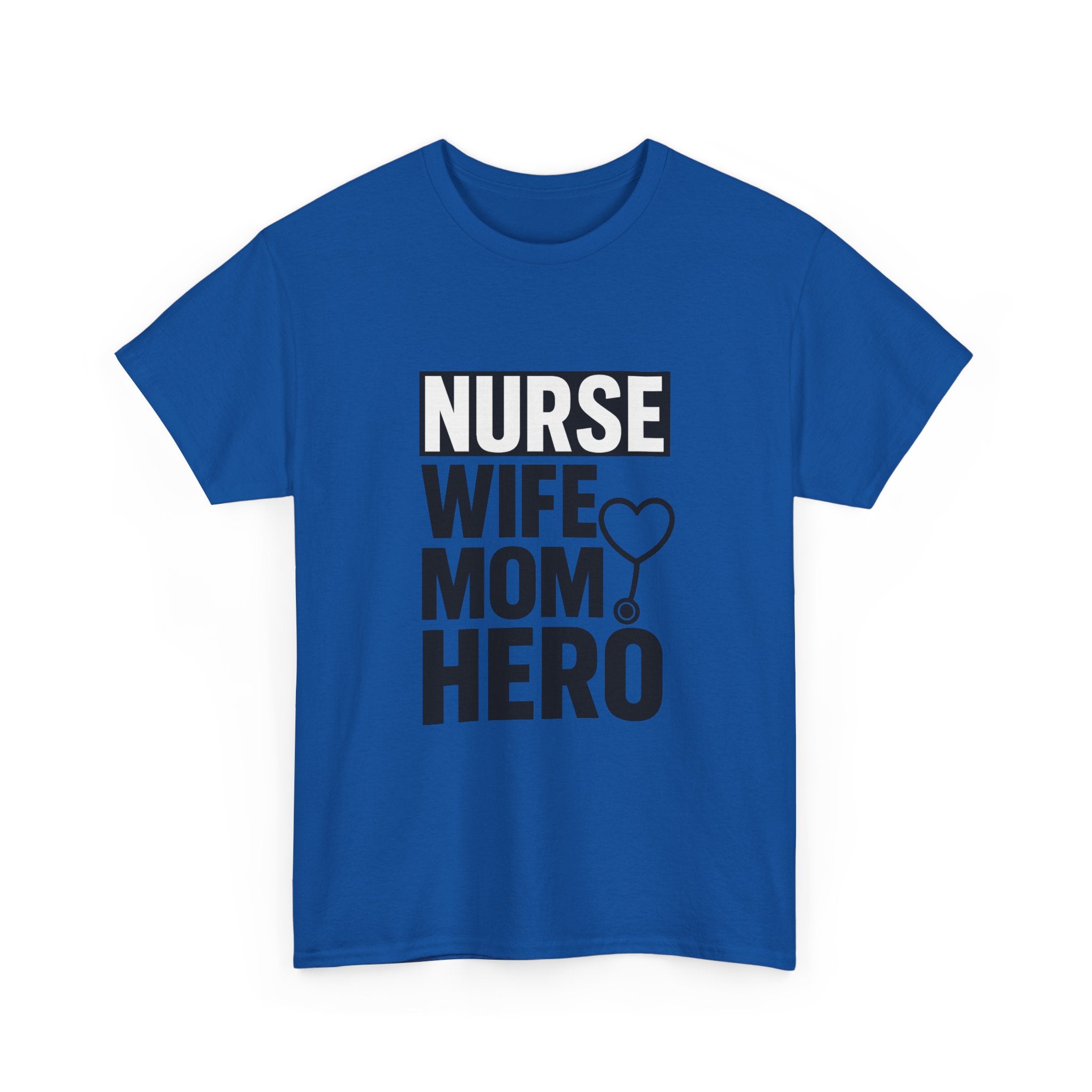 Nurse Wife Mom Hero Medical T-Shirt | Gift for Mom | Graphic Tee