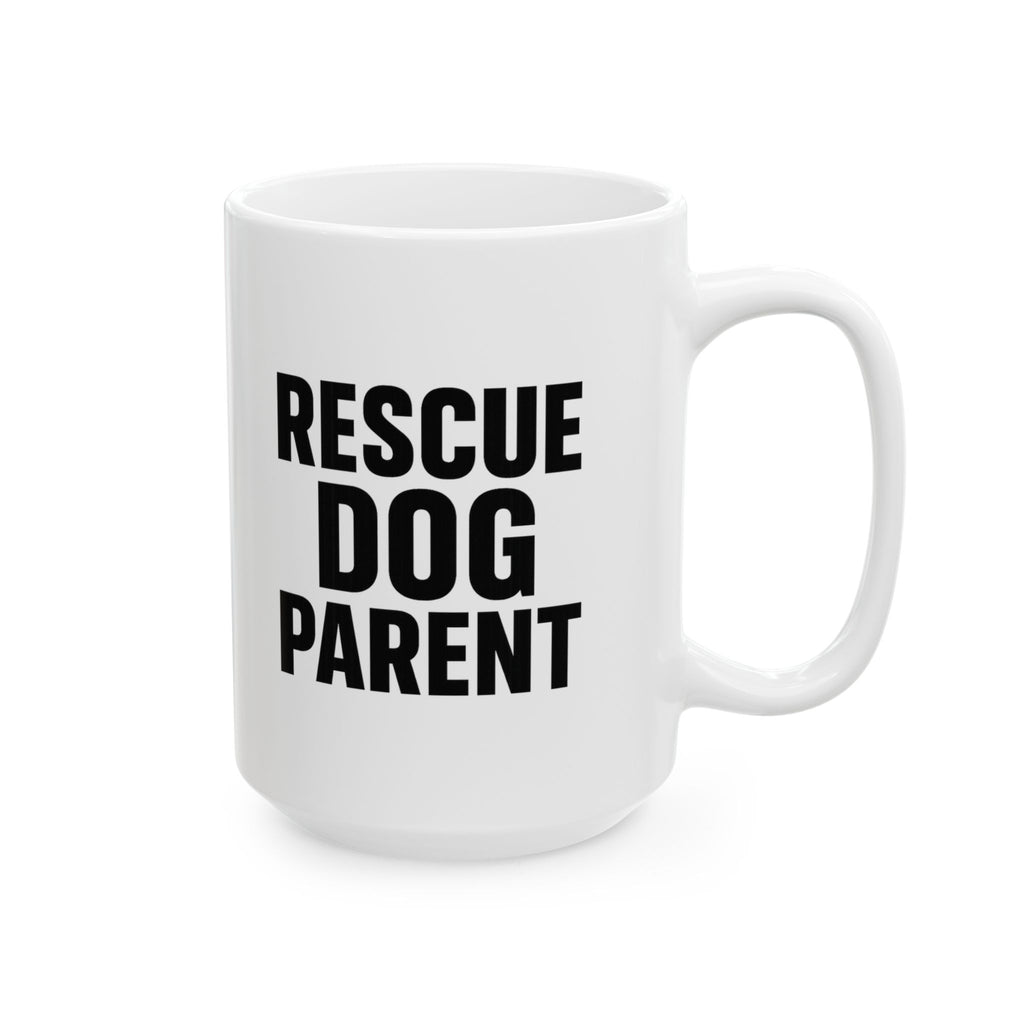 Rescue Dog Changed My Life Coffee Mug | Adoption Gift | Ceramic Mug