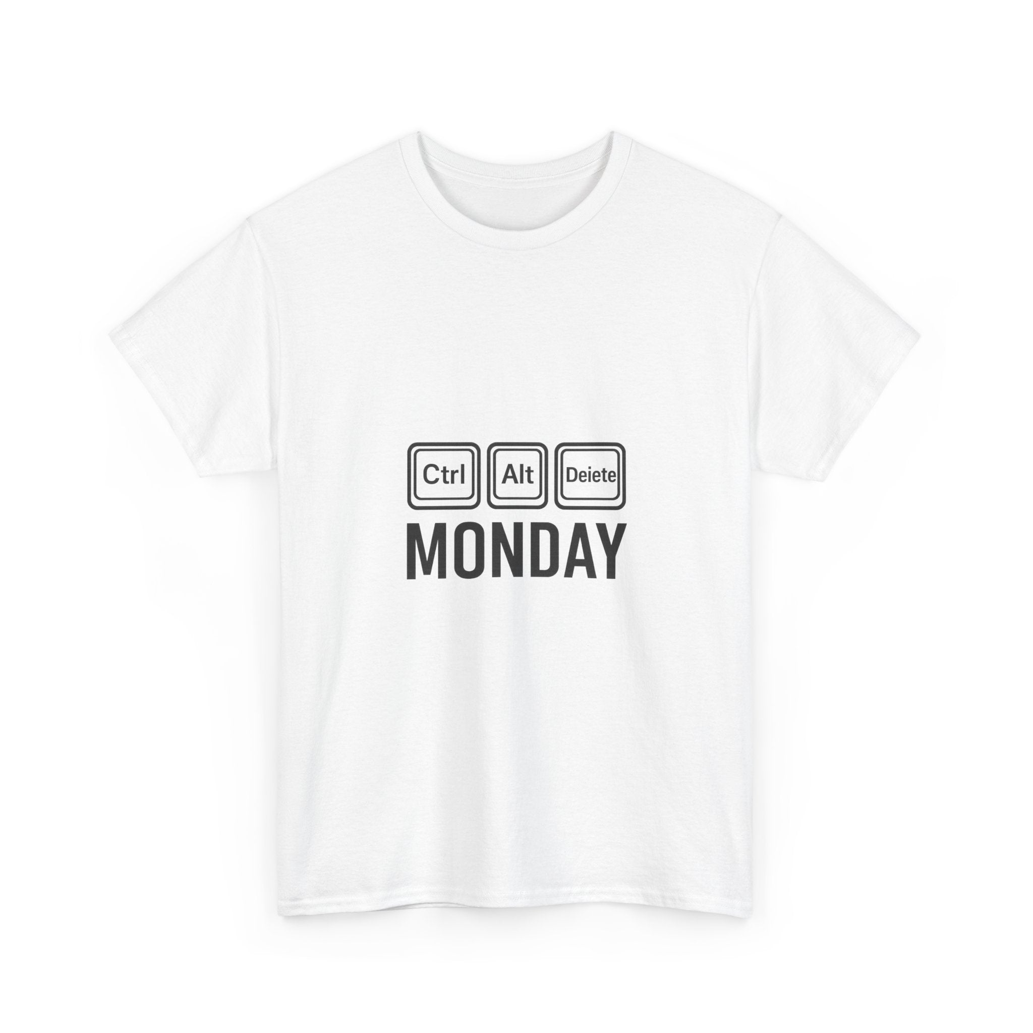 Ctrl Alt Delete Monday Programmer T-Shirt | Programmer Gift | Graphic Tee