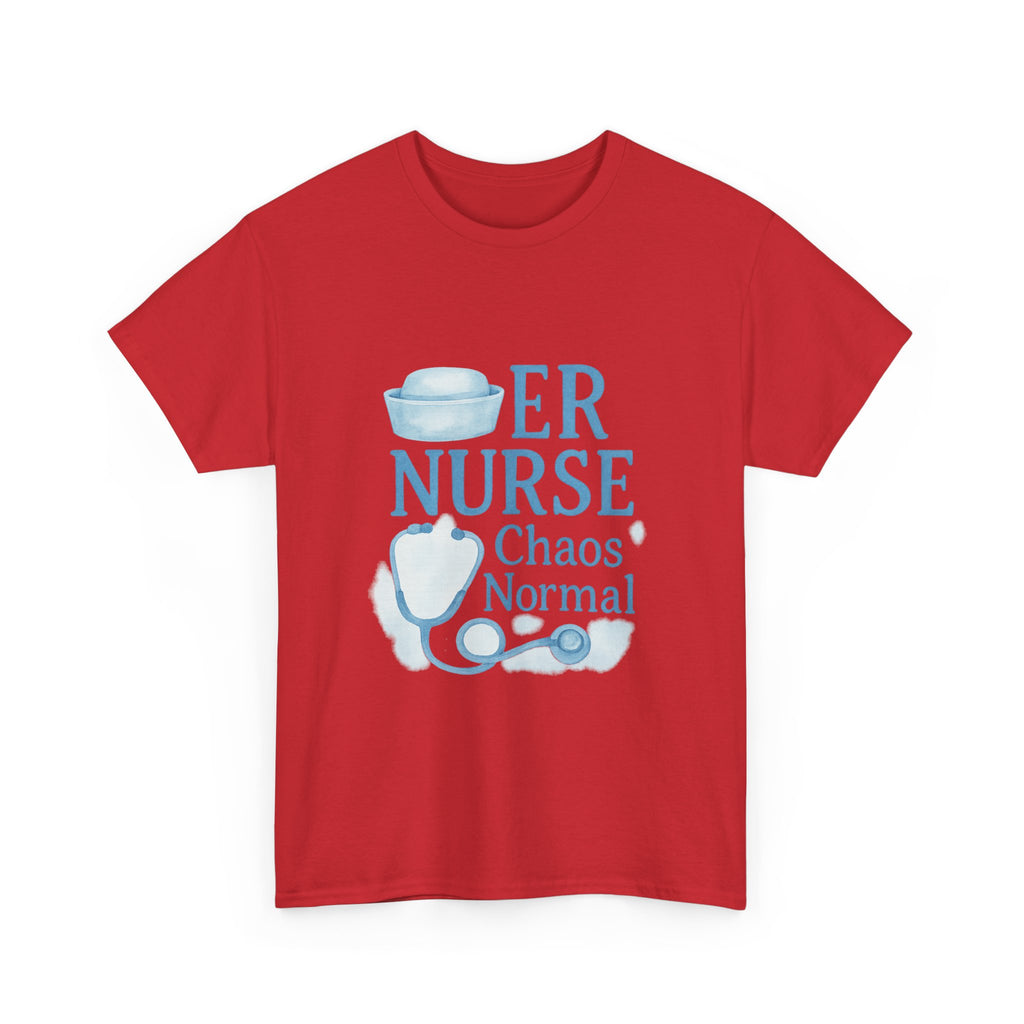 Emergency Room Nurse Fueled By Coffee T-Shirt | ER Nurse Humor | Graphic Tee