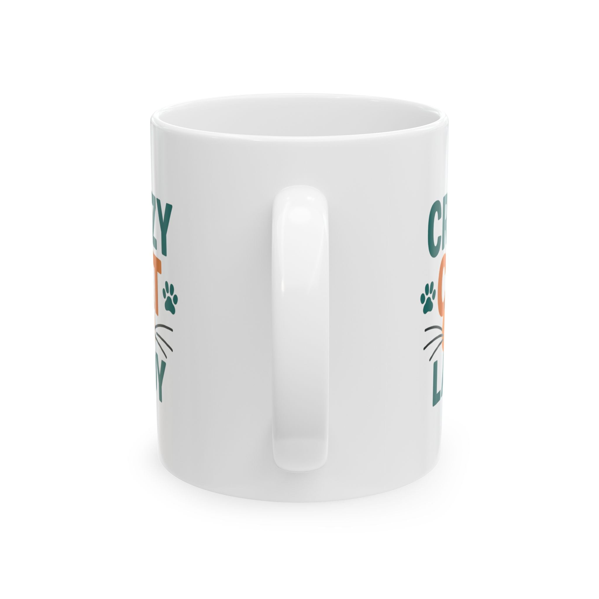 Future Crazy Cat Lady In Training Coffee Mug | Cat Lover Humor | Ceramic Mug