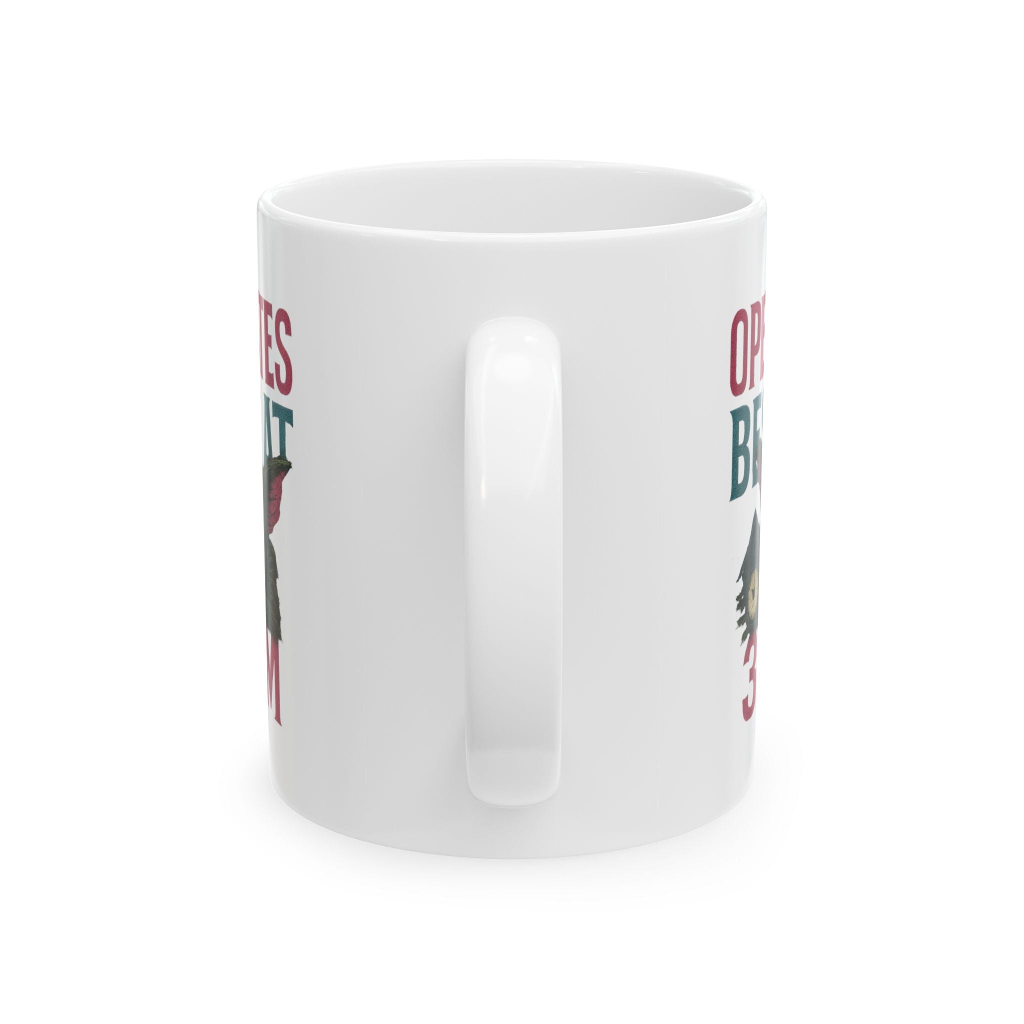 Chaos Gremlin Operates Best At 3AM Coffee Mug | Unique Gift | Ceramic Mug
