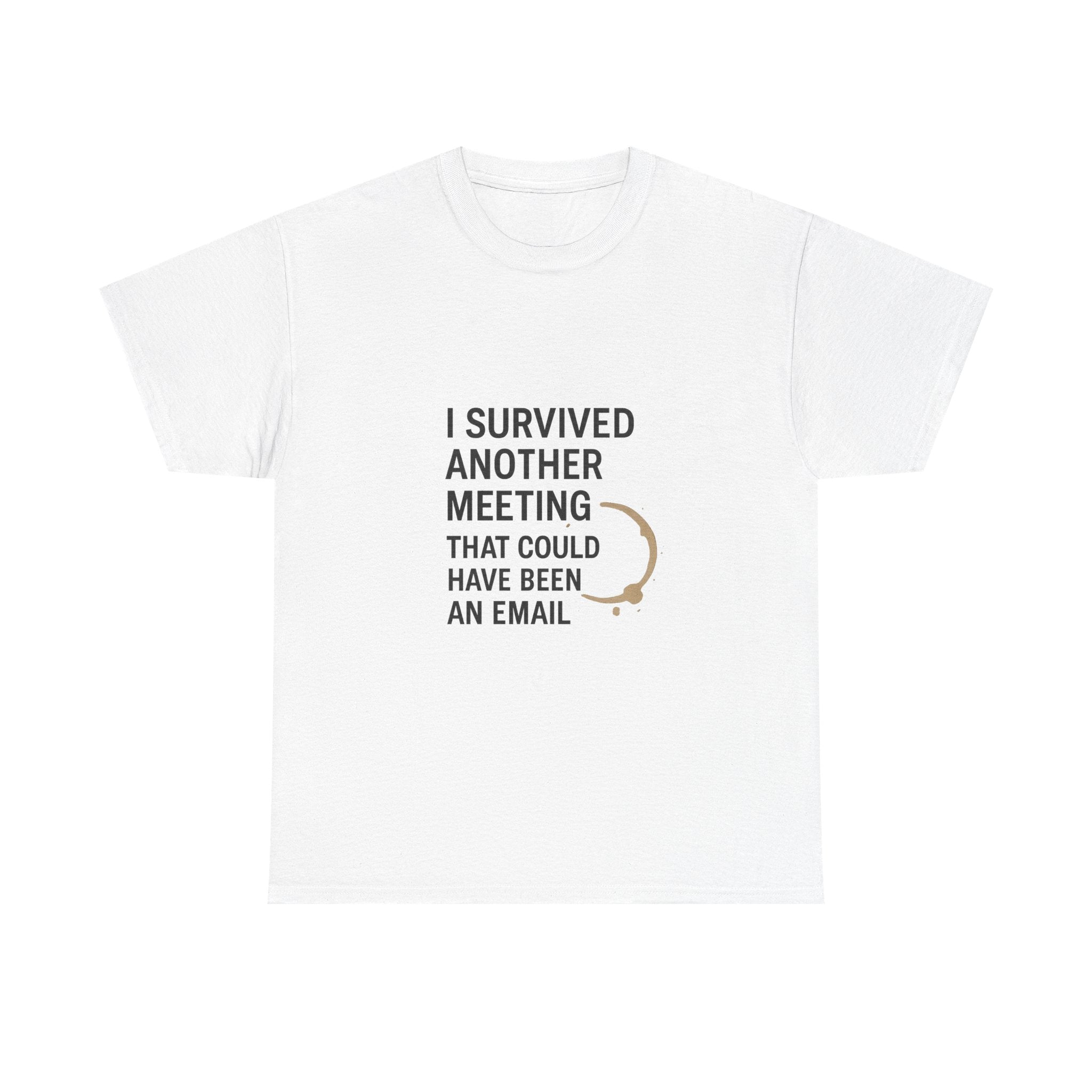 I Survived Another Meeting That Could Have Been An Email T-Shirt | Unique Gift | Graphic Tee